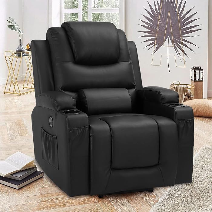 Buy IPKIG Power Recliner Chair with Massage and Heat, Electric Recliner
