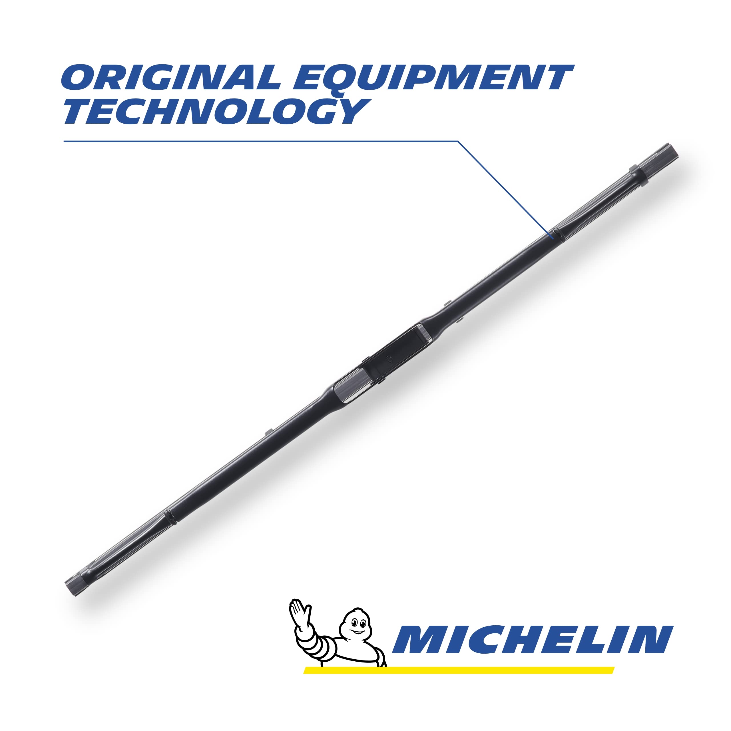 MICHELIN Rear Wiper Blade With Pre-Installed Connector, Original Fit Design, No Tools Required To Install, 11"/280mm, ML1278, Black - View #6