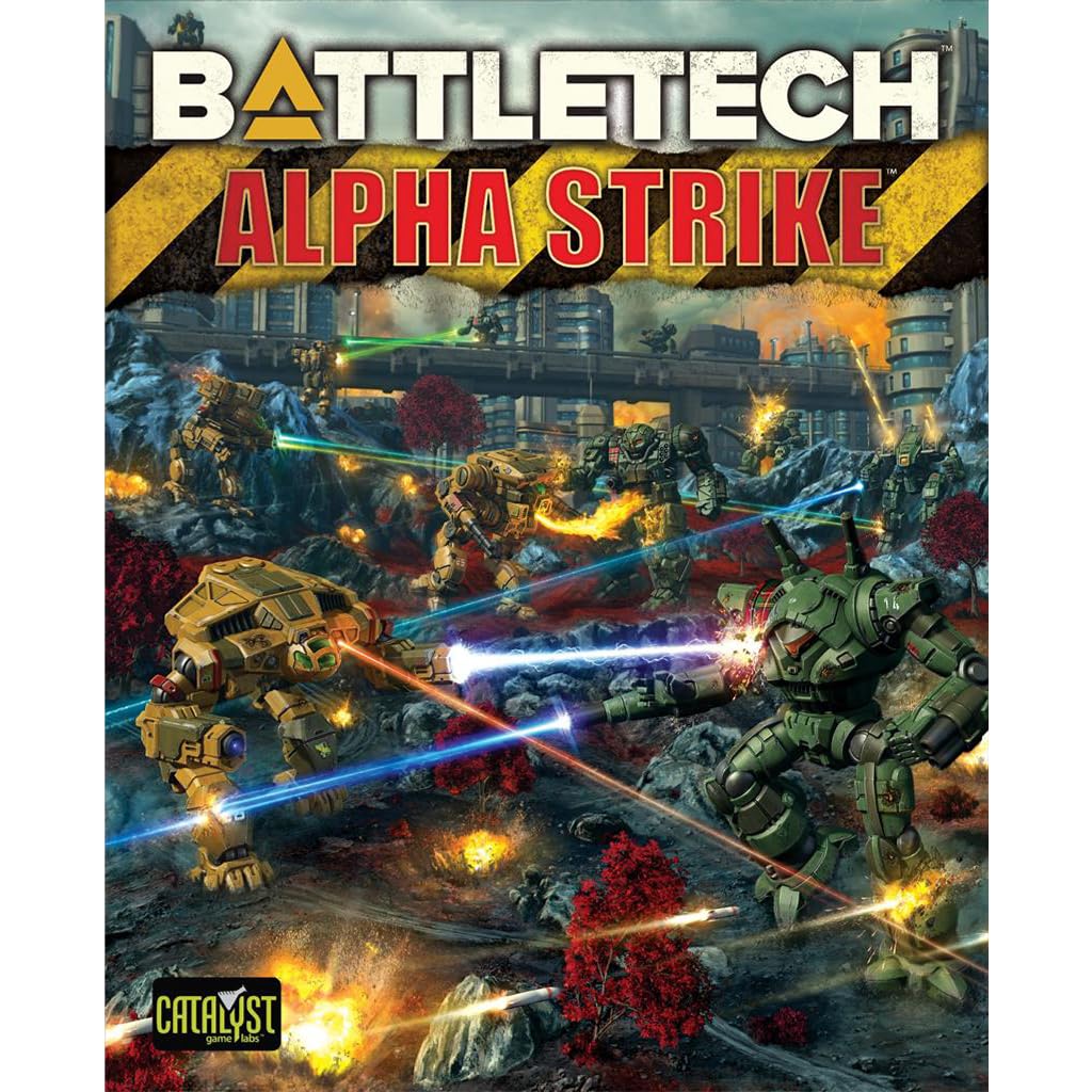 BattleTech Alpha Strike Box Set – Sci-Fi Mech Miniatures Wargaming - Fast Play Starter Set for Strategy Game Enthusiasts, Brown