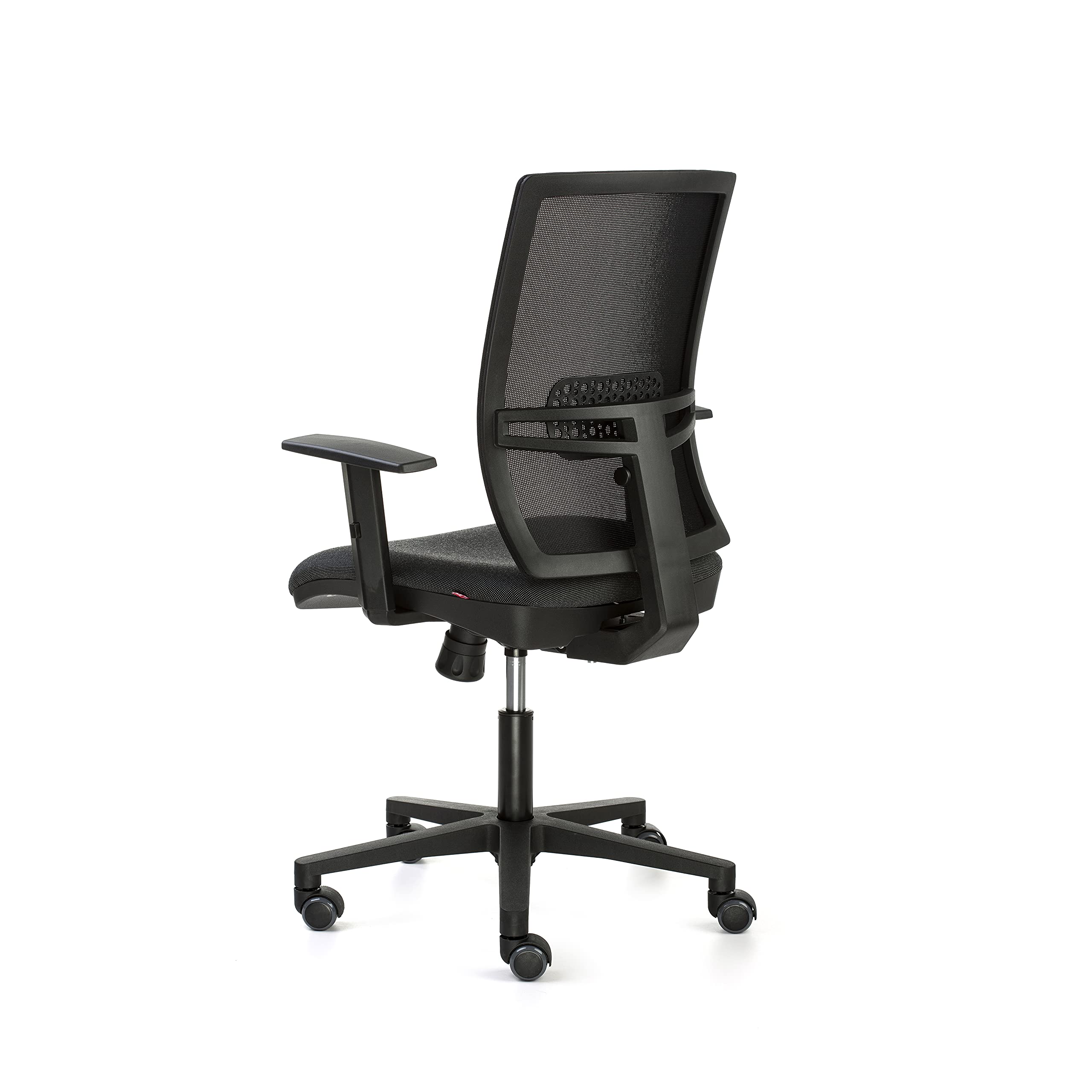 OFITURIA - Silla de Escritorio con Ruedas - Silla de Oficina Ergonómicas con Brazos Regulables Fabricadas en España (Modelo 3), 50