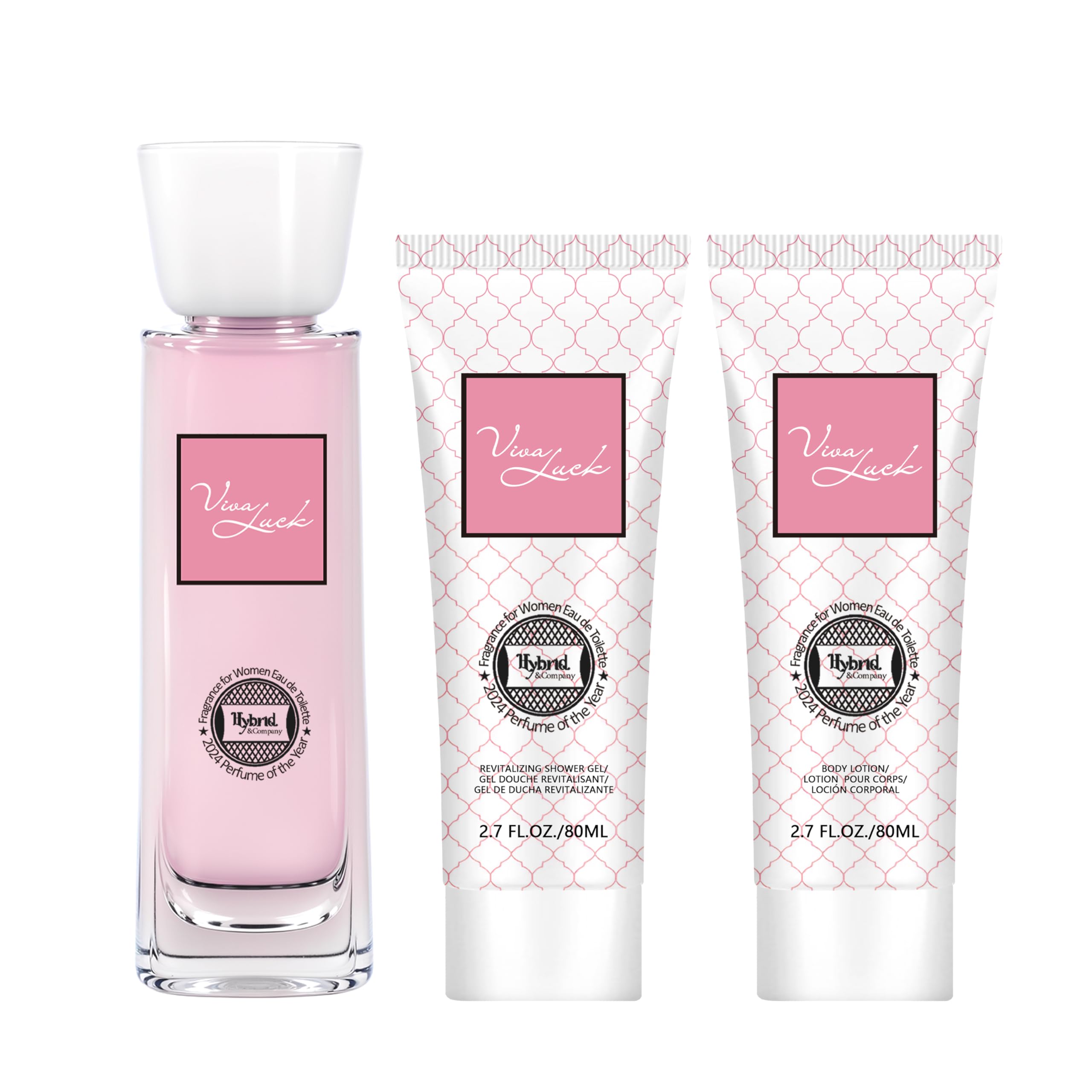 Amazon.com : Hybrid & Company Women Viva Luck Envy 3 Pcs Gift Set