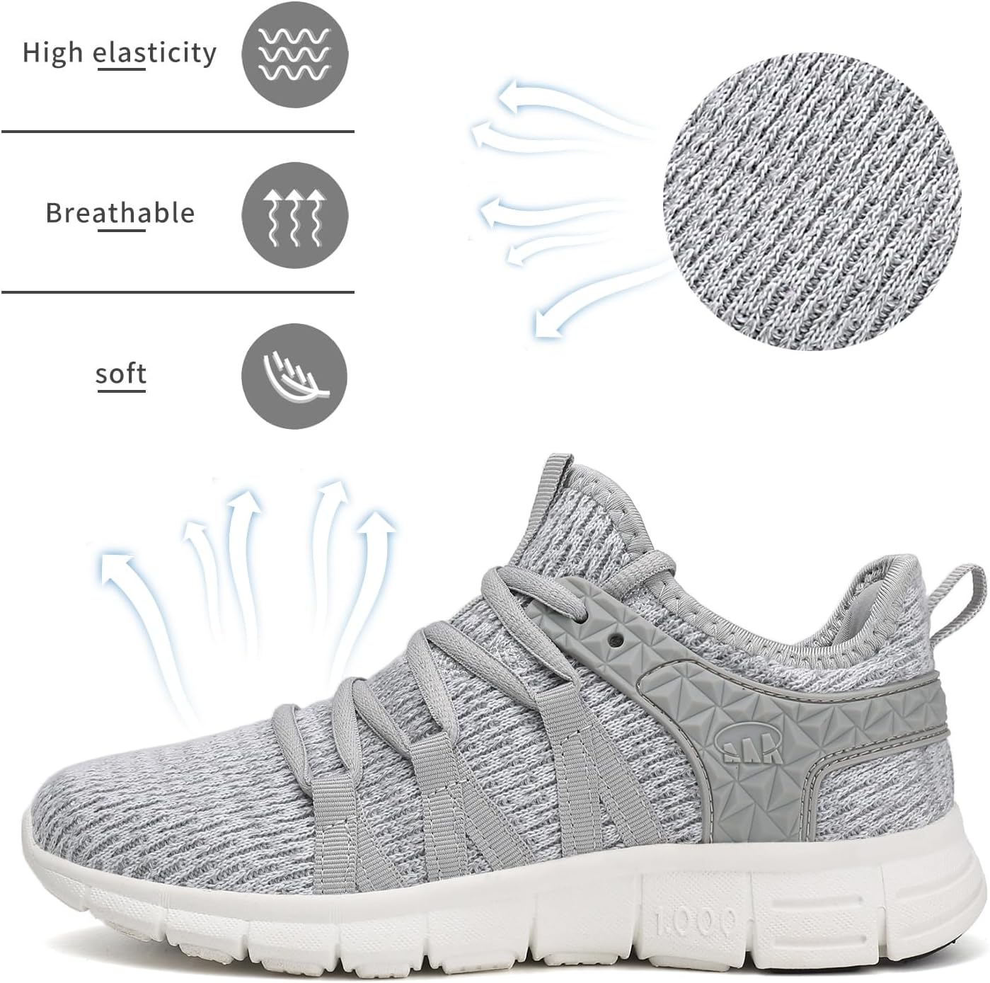 INZCOU Running Shoes Lightweight Tennis Non Slip Gym Workout Shoes... - Picture 181 of 190