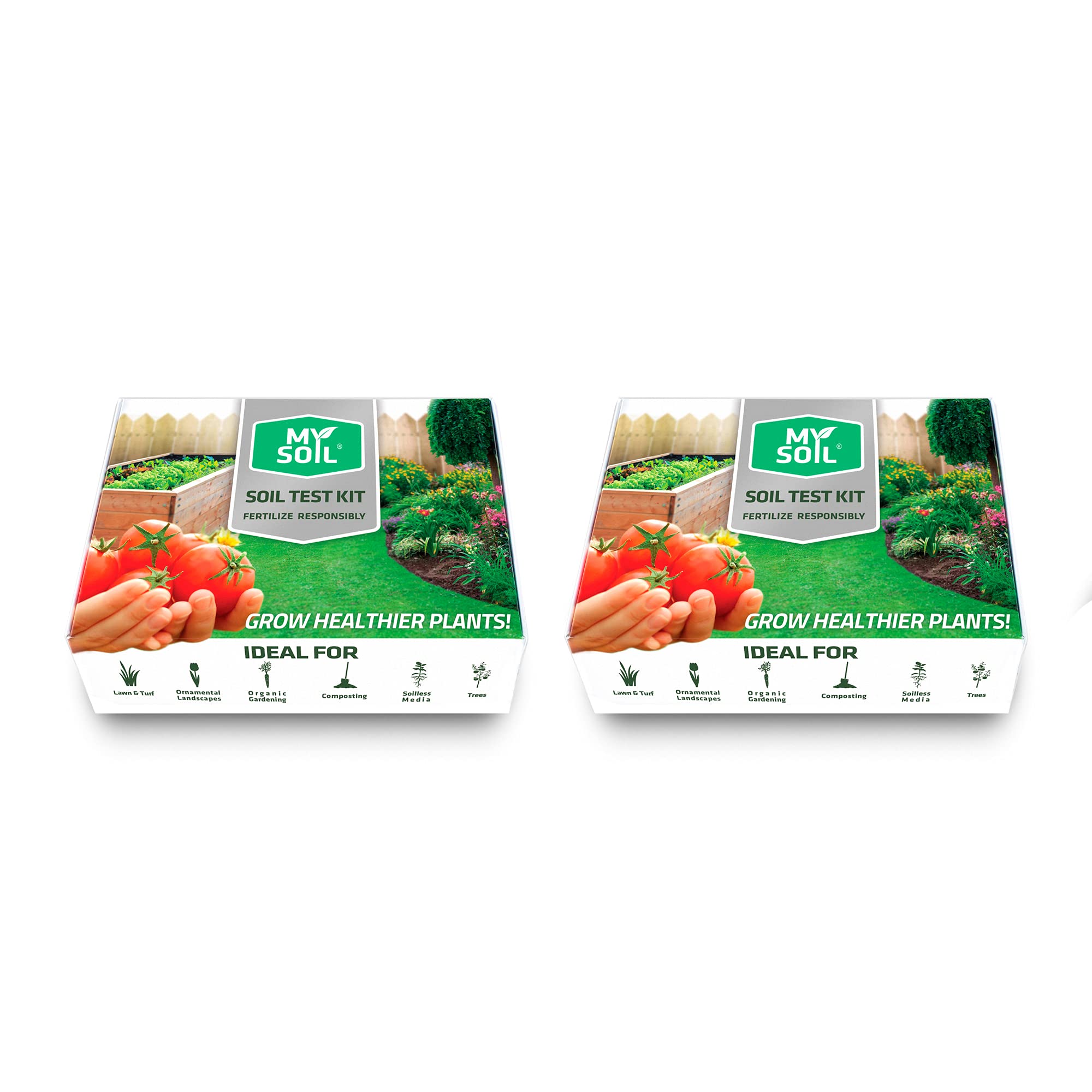 Buy MySoil Soil Test Kit 2 Pack Grow The Best Lawn & Garden