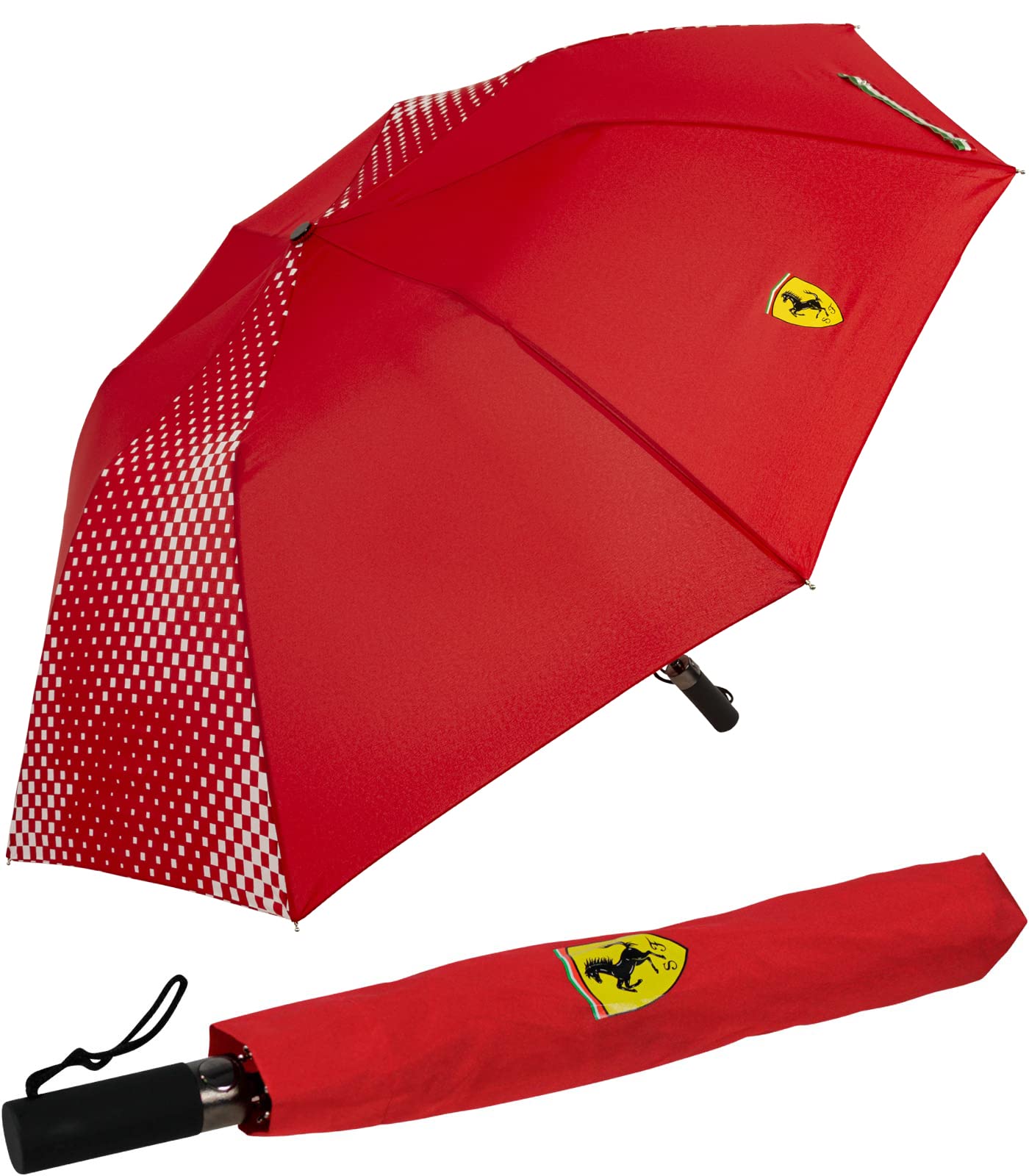 Scuderia Ferrari Paraguas Compacto Rojo
