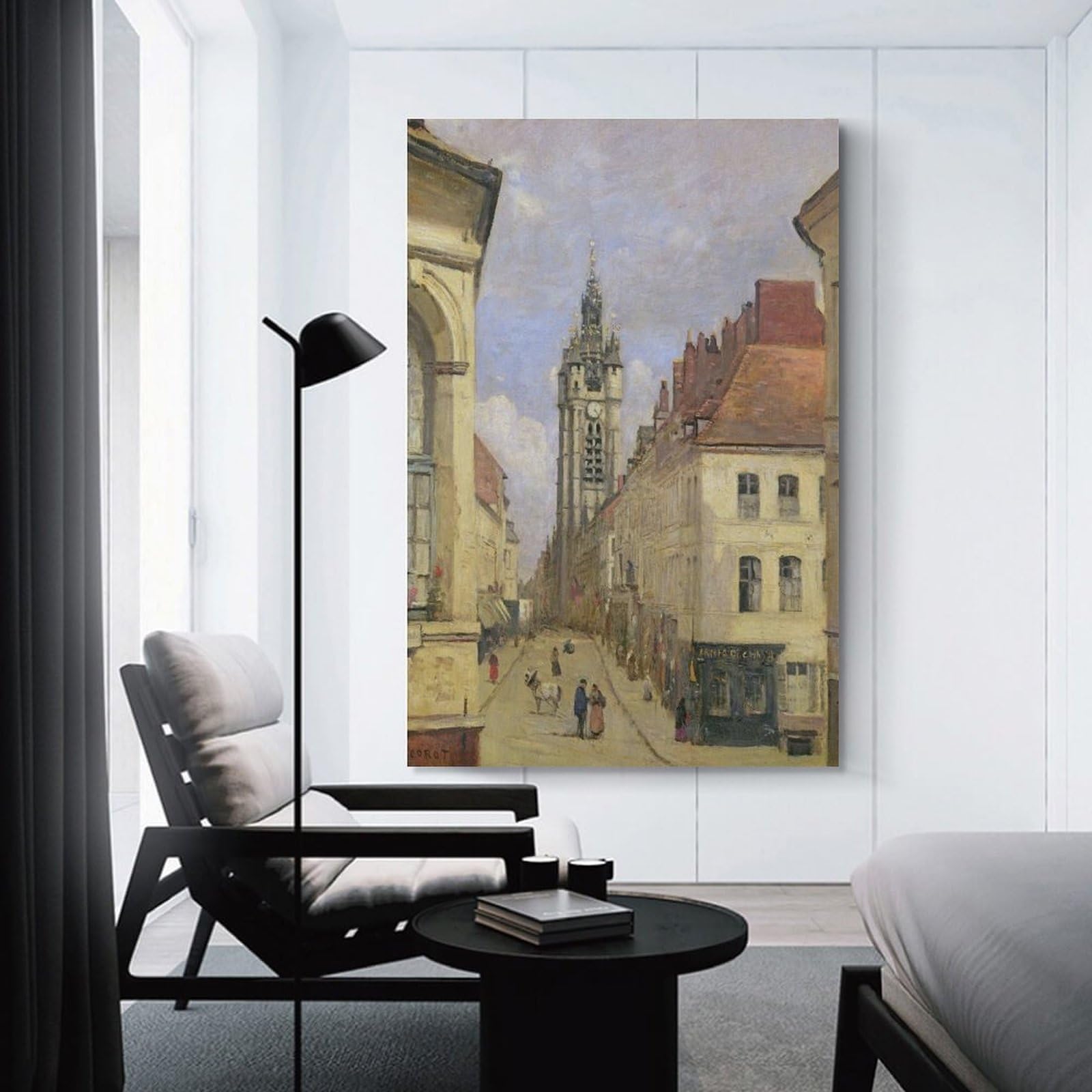 ジャン＝バティスト・カミーユ・コロー、【ドゥエーの鐘塔】 カミーユ・コローの描いたフランス北部の街ドゥエの鐘楼を訪れて