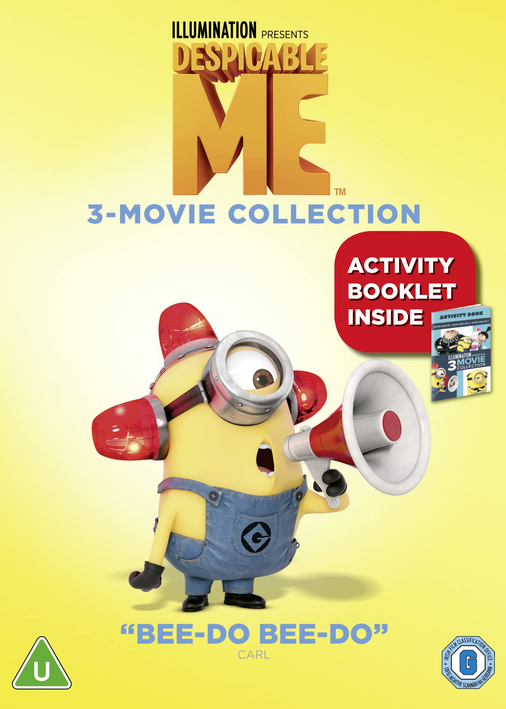 Despicable Me 1 to 3 Movie Collection DVD