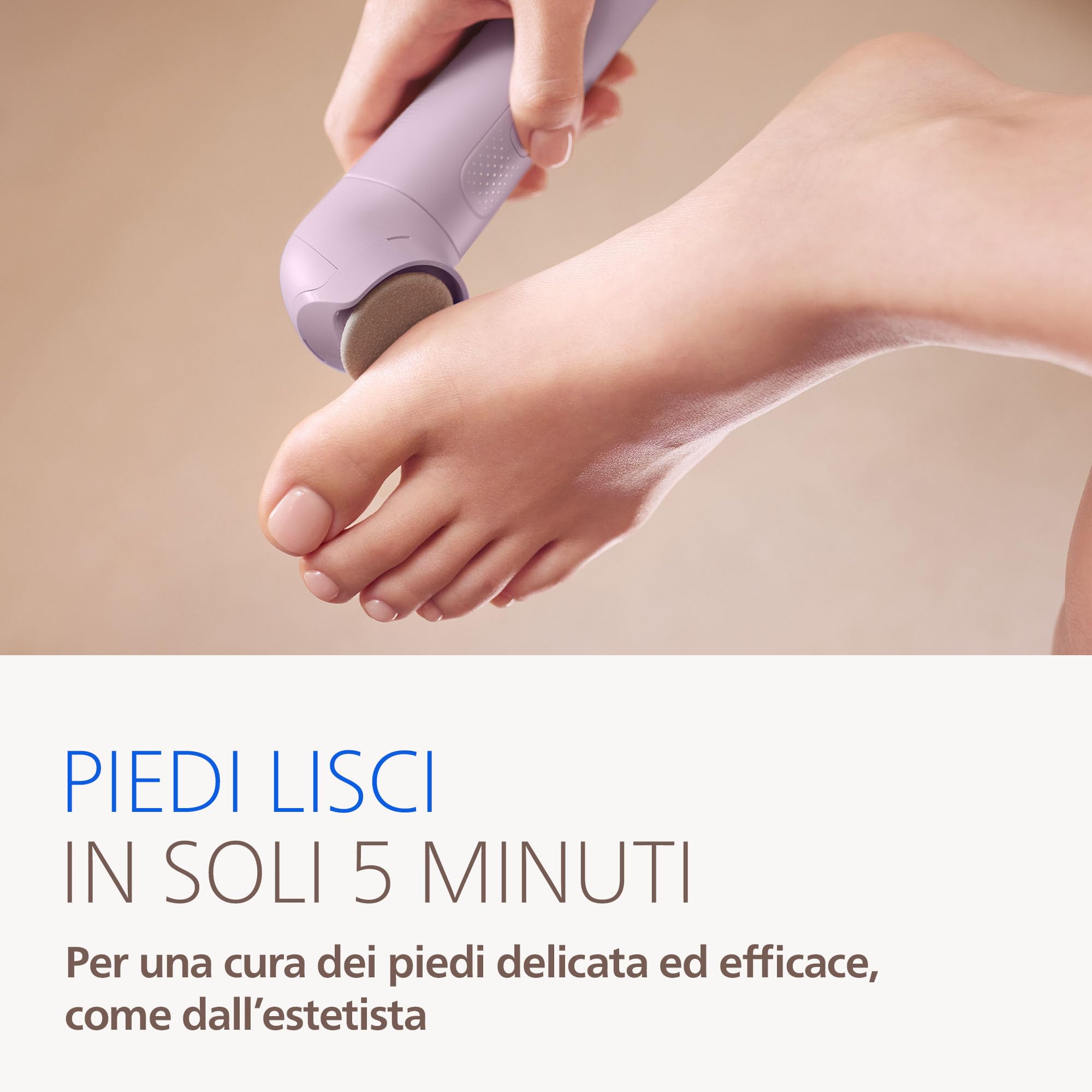 Philips Epilatore Serie 9000 - Epilatore elettrico Wet & Dry senza fili, per gambe, corpo e zona bikini, con ProGuide, 9 accessori, tra cui testina pedicure, autonomia di 60 minuti, modello BRE728/00