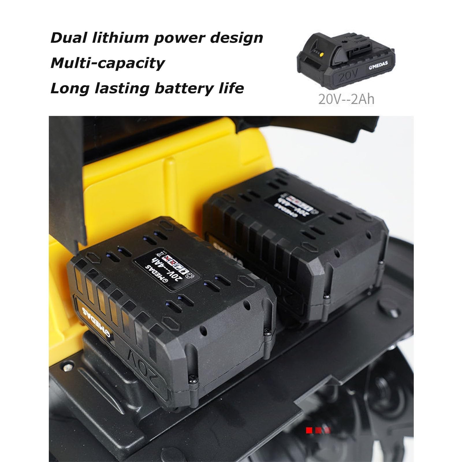 Elektryczny kultywator 1500 W, frez do ziemi ogrodowej, składany uchwyt, szerokość frezowania 36 cm i głębokość frezowania 22 cm, regulowany kultywator do ogrodu warzywnego, trawnika, ogrodu, 4AH