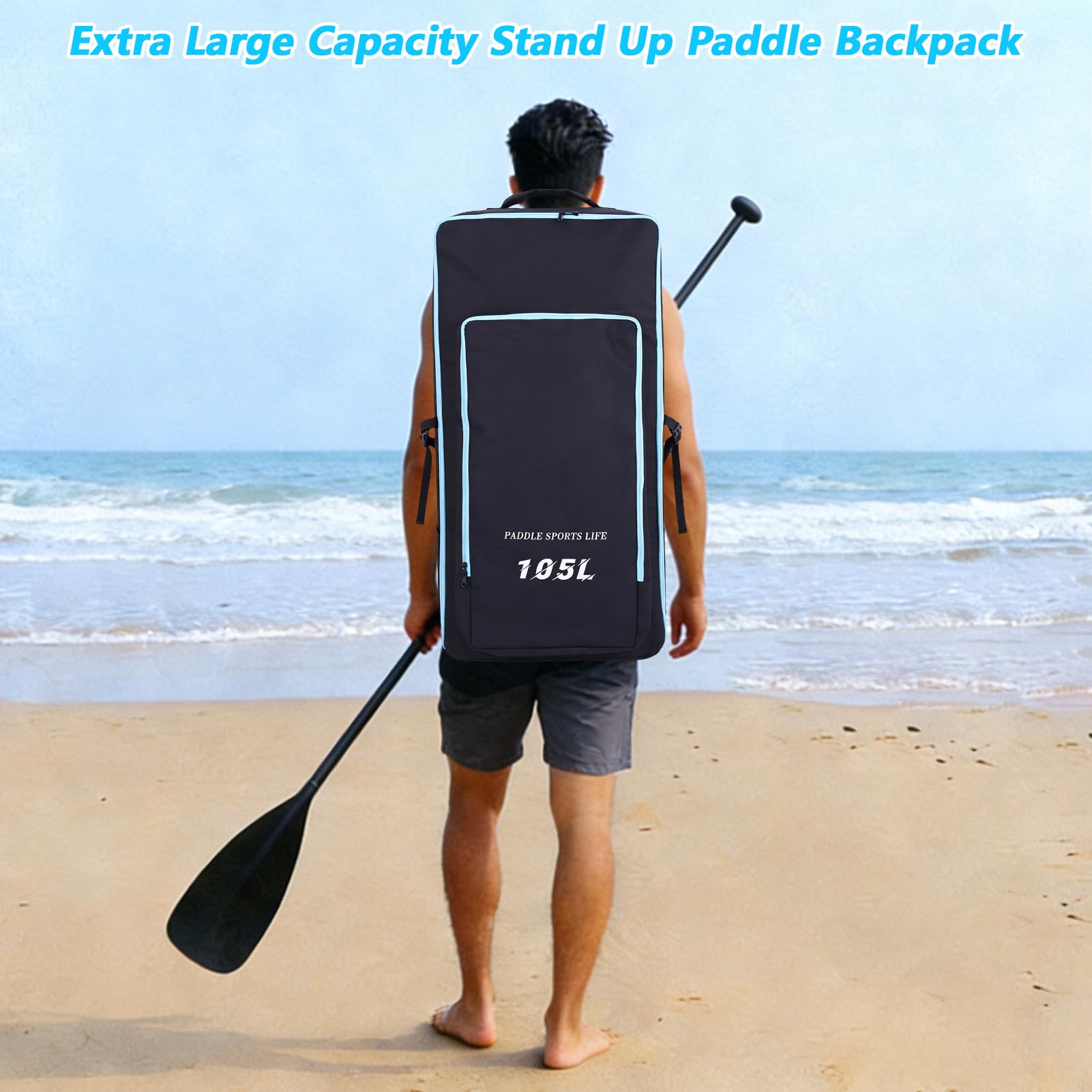 Gonfiabile Paddle Board Borsa Zaino Zaino Stand Up Paddleboard Zaino Spalla Oxford Panno SupBackpack Trasporto Grande Zaino Da Viaggio Bag Accessori Gonfiabili