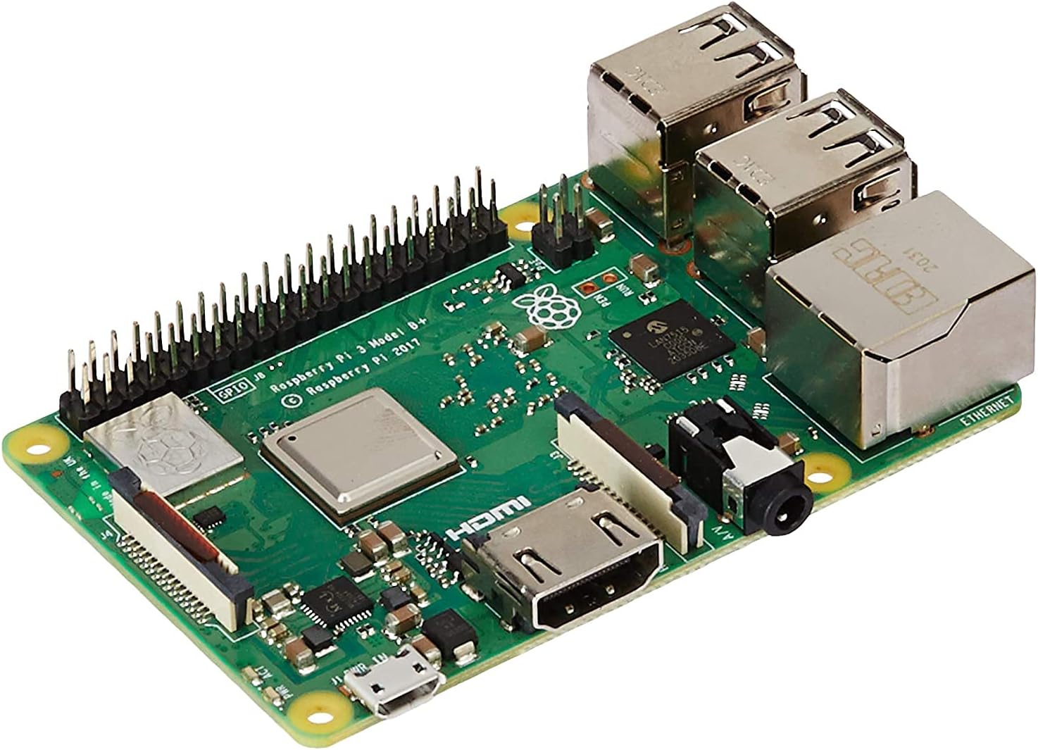 Amazon.com: Raspberry Pi 1 Model B+ (B PLUS) 512MB Computer Board (2014 ...