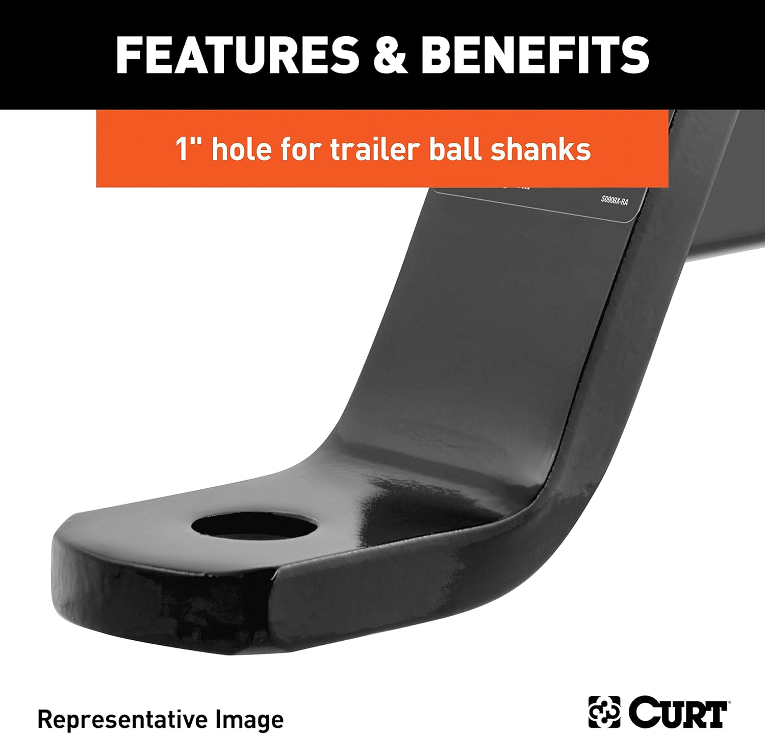 CURT Manufacturing 45230 Dual-Length 2" Ball Mount