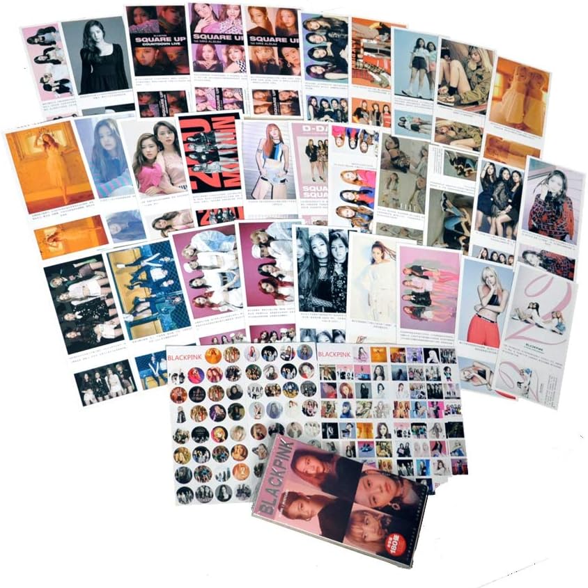 Postcards Blackpink New Album 200 Portraits with Sound with Lomo Cards