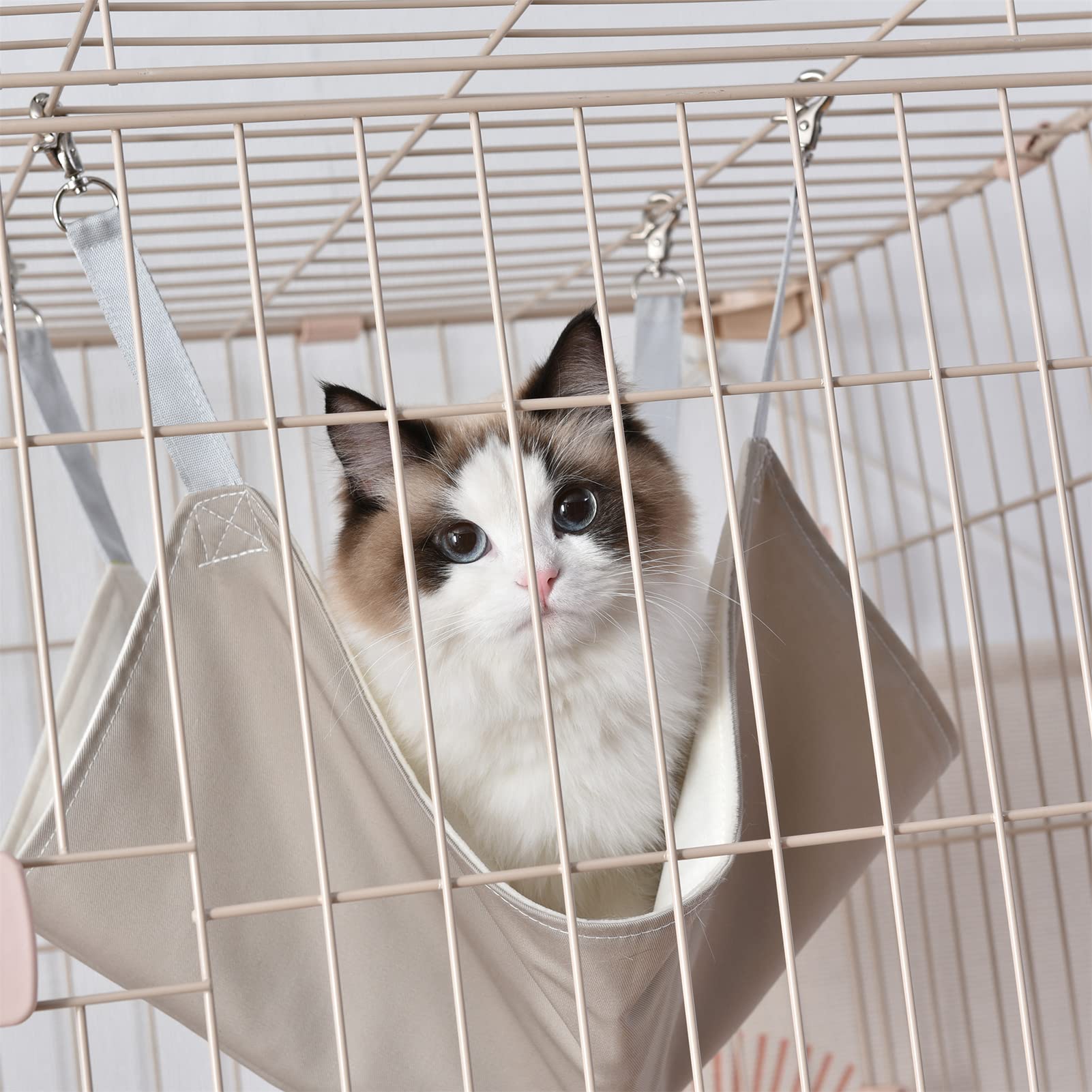 猫 ケージ キャットケージ 3段 猫ゲージ キャットハウス ネコ 多段 留守番 Amazon.co.jp: 猫 ケージ キャットケージ 3段 保護 留守番 ハンモック