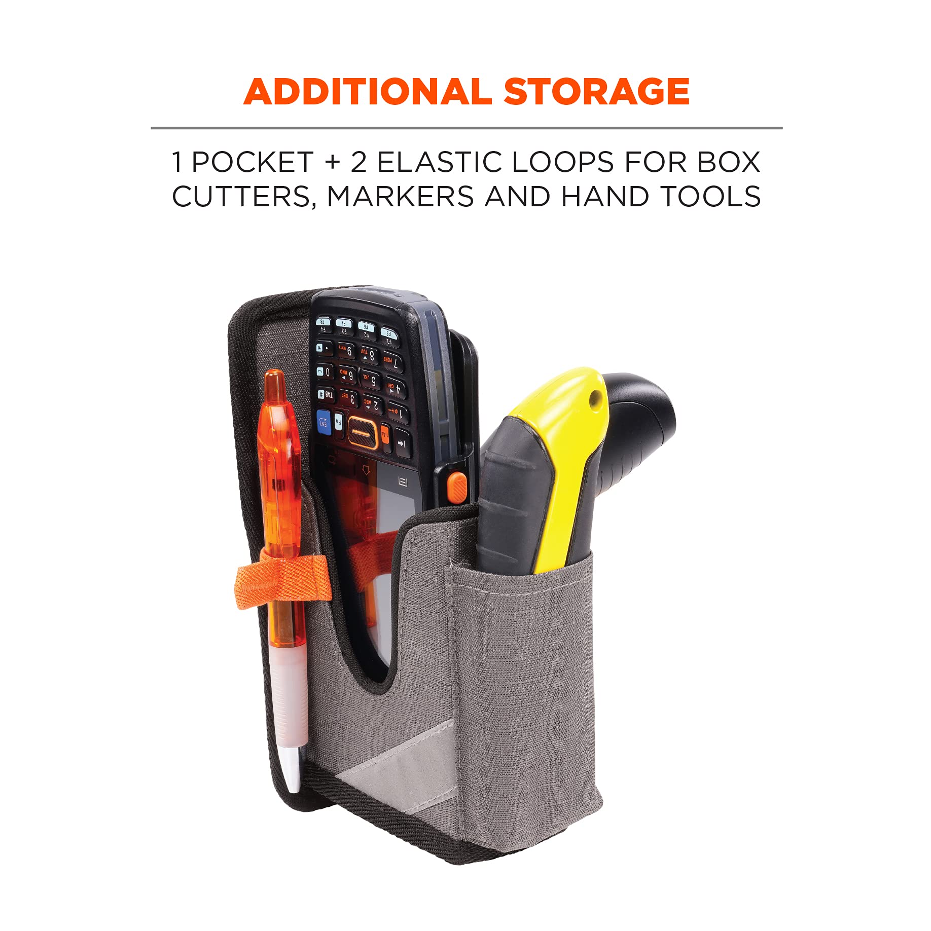 Ergodyne Squids 5540 - Funda para escáner de código de Barras para Ordenadores móviles
