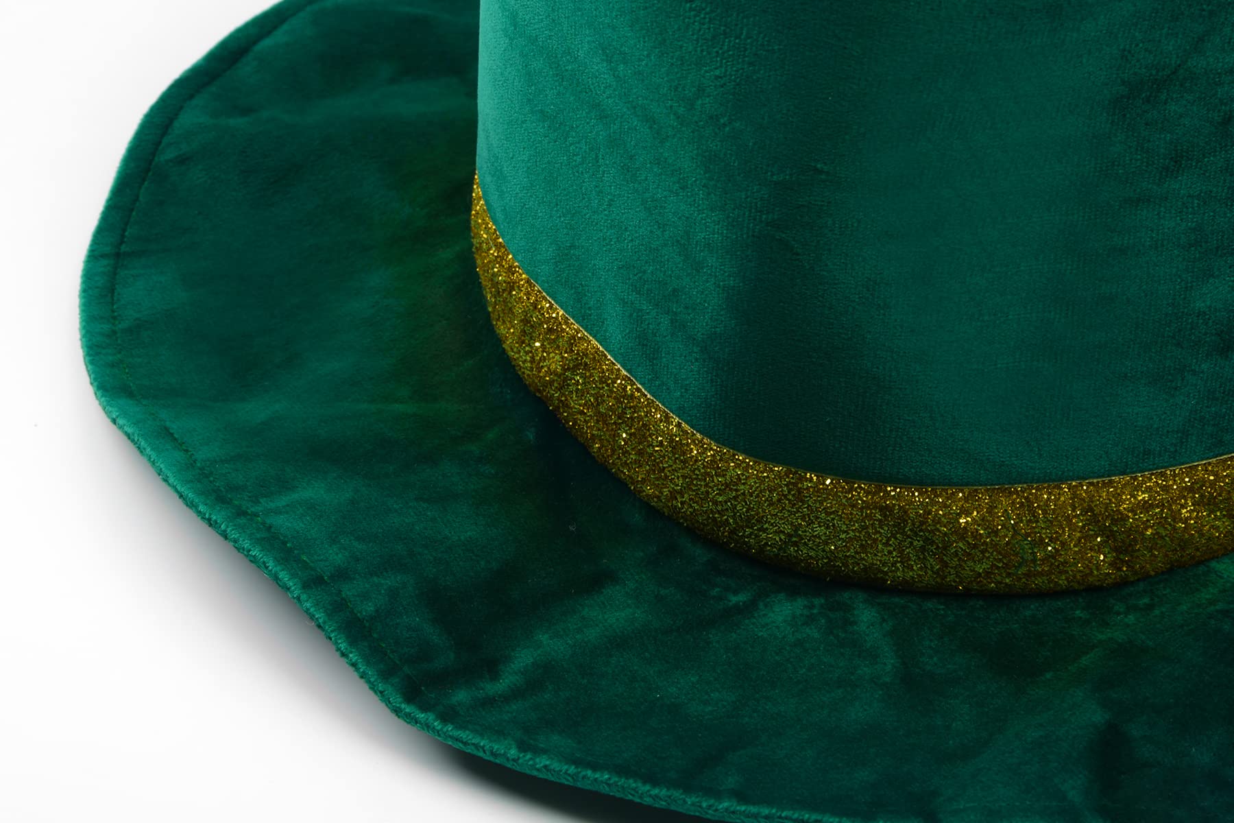 ReliBeauty Costume San Patrizio Leprechaen Bambini Vestito Folletto Trifoglio 3-12 anni, con Cappello
