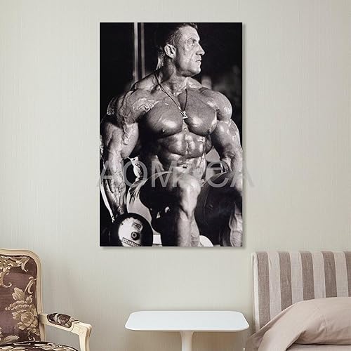 Miniatura 7 de MOJDI Póster de arte de fitness Dorian Yates para culturista, pintura en lienzo, póster de arte de pared para dormitorio, sala de estar, decoración