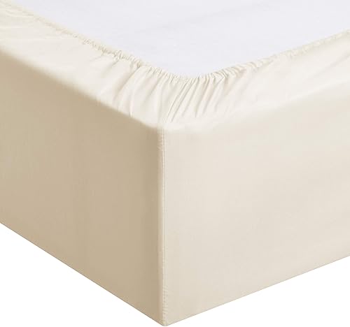 Miniatura 6 de Tienda Basics Juego de sábanas de microfibra ligeras súper suaves de fácil cuidado con bolsillos de 14 pulgadas de profundidad tamaño individual