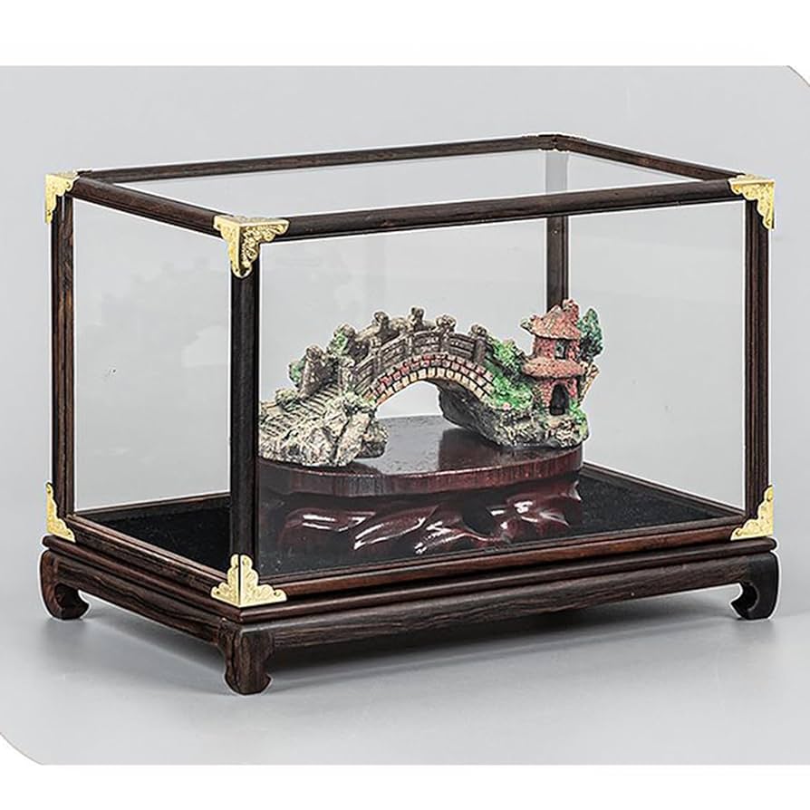 Amazon.co.jp: MJKQ9 ディスプレイケース 卓上 アンティーク風