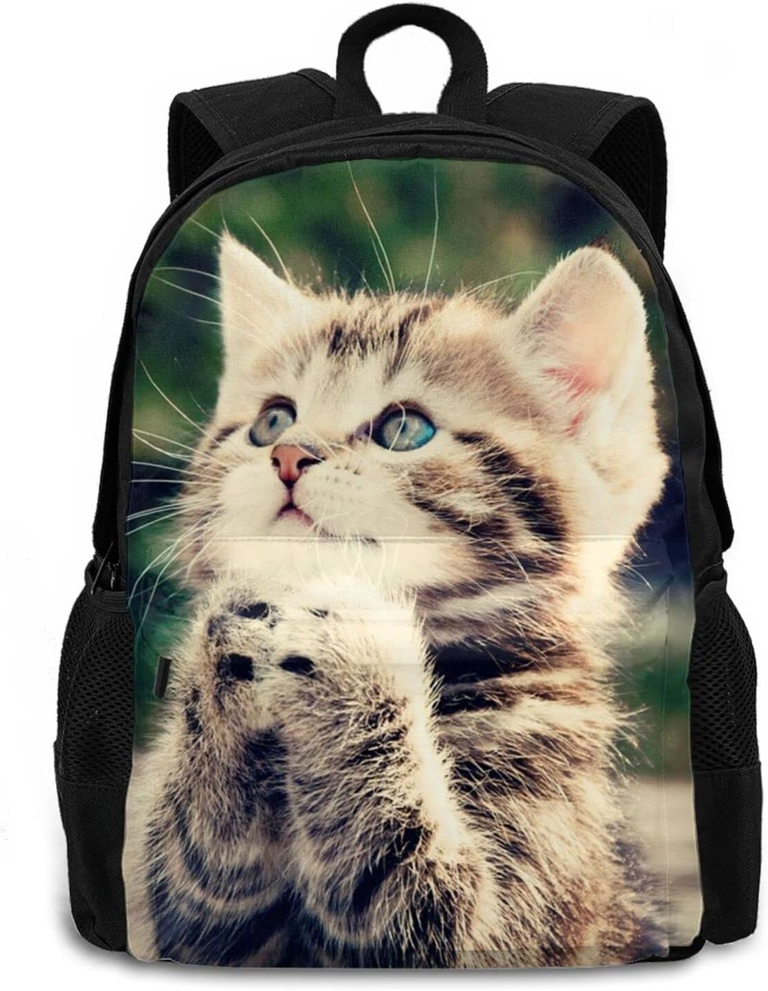 cat print backpack