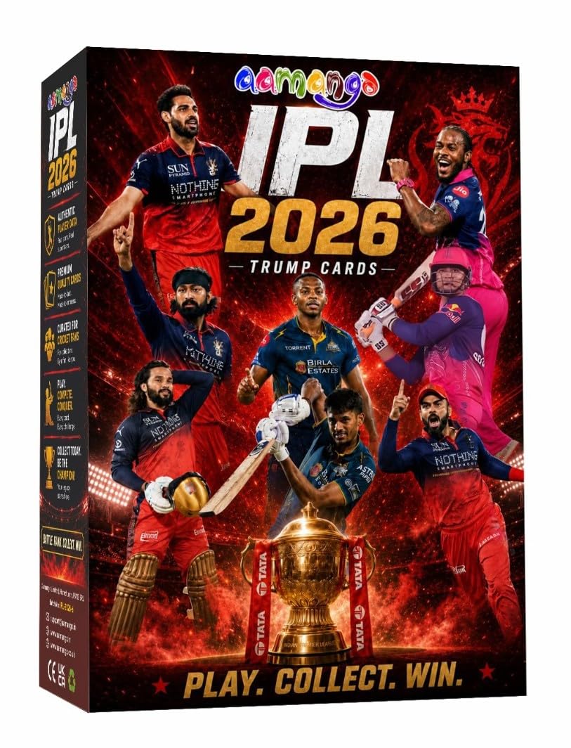 Aamango IPL 2026 Trump Cards | Collectible Card Game Featuring Top Players | Ultimate Gift for Cricket Fans-image-38