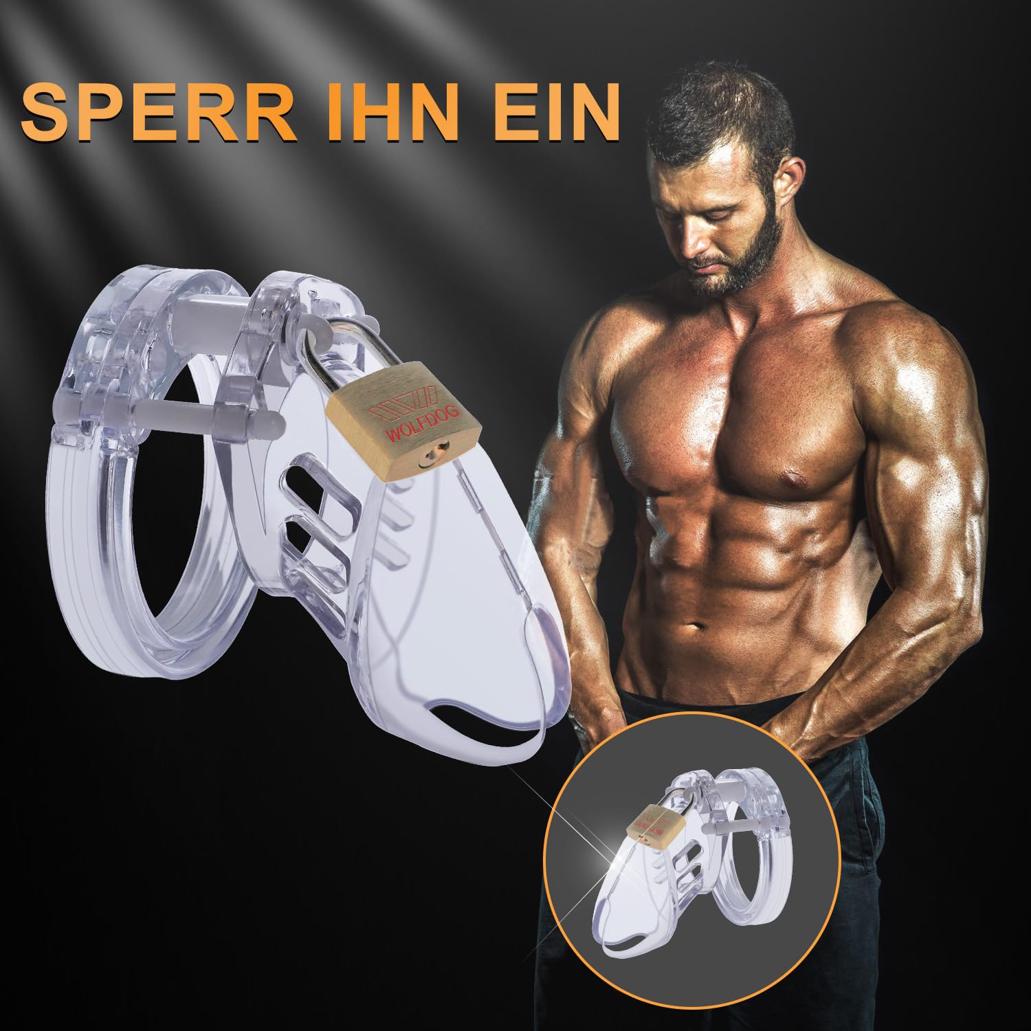 Jaula De Castidad Para Hombres, Jaula De Castidad Ligera De 6 Cm, Jaula De Castidad Para Hombres, CinturóN De Castidad Para Hombres, Juguete Sexual Con Jaula Para Pene Para Hombres, Parejas Extremas