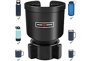 Universal Cup Holder Expander Adapter for Car