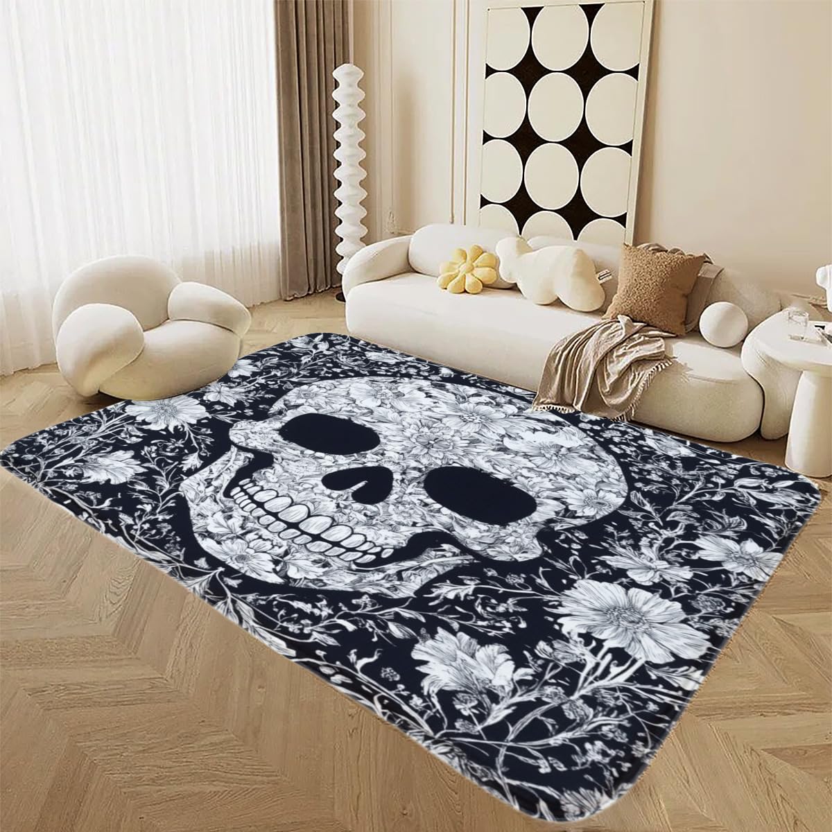 Tapis doux antidérapant salon chambre cuisine bureau couloir 150x200