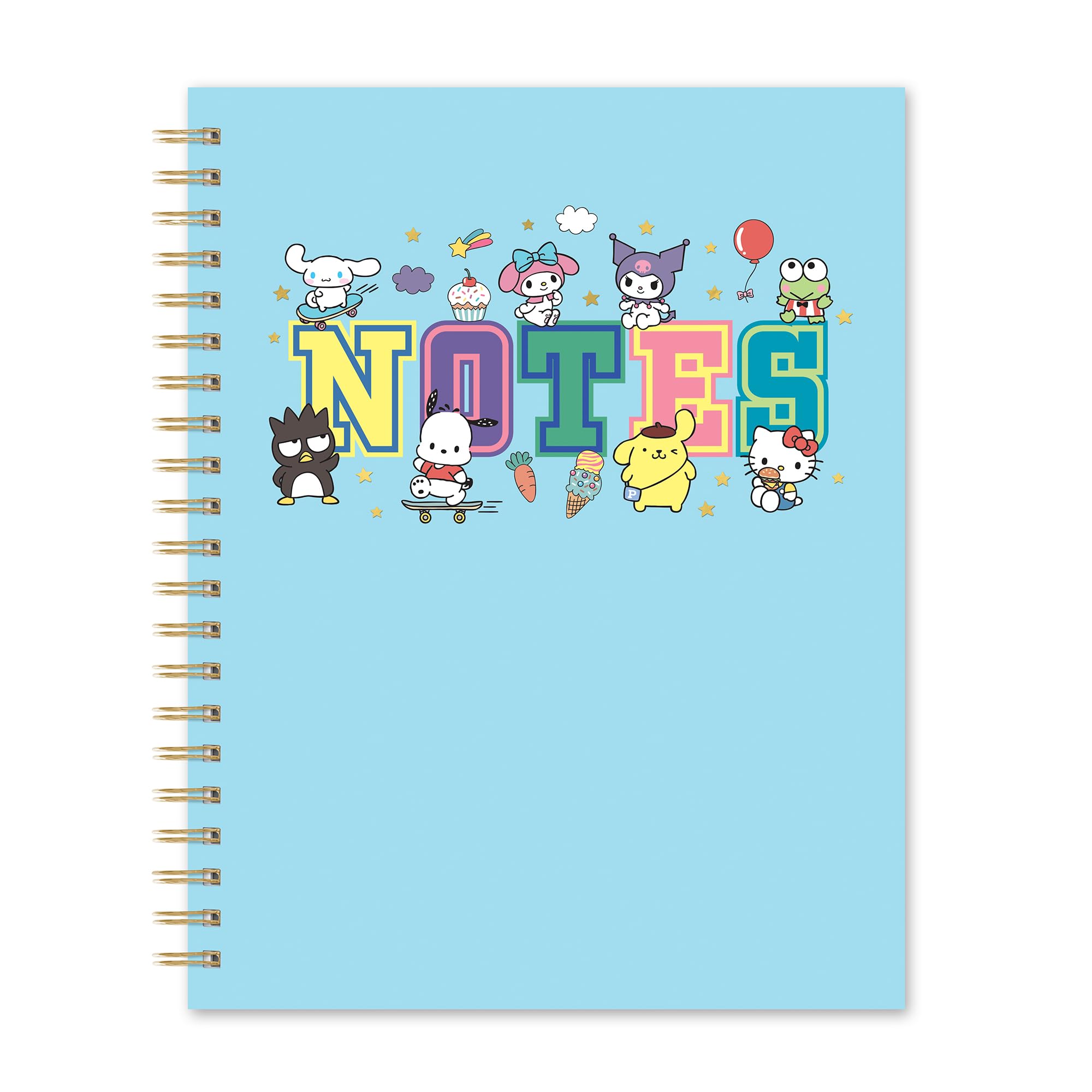 Amazon.com : Hello Kitty® & Friends College Letters Blue Hardcover