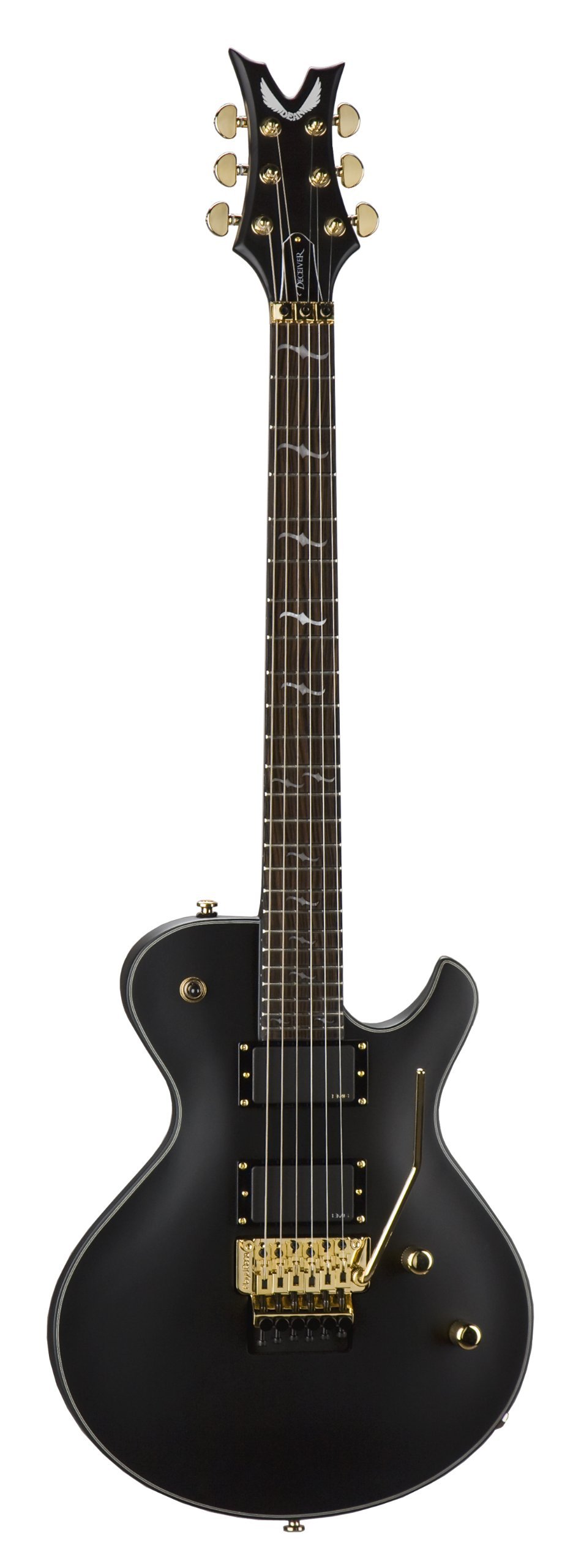 Dean Deceiver Floyd Electric Guitar, Gold Black Satin : Amazon.in