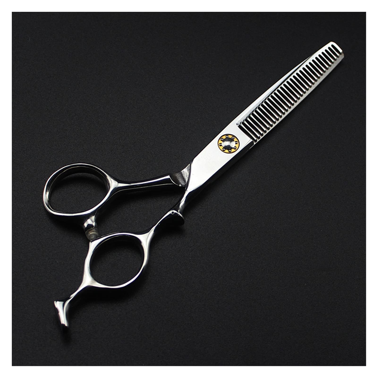 Forbici per Taglio Capelli 6 Pollici Acciaio Taglio Capelli, 6 Pollici Cuscinetto Argento, Parrucchiere, Kit Taglio Capelli Parrucchiere