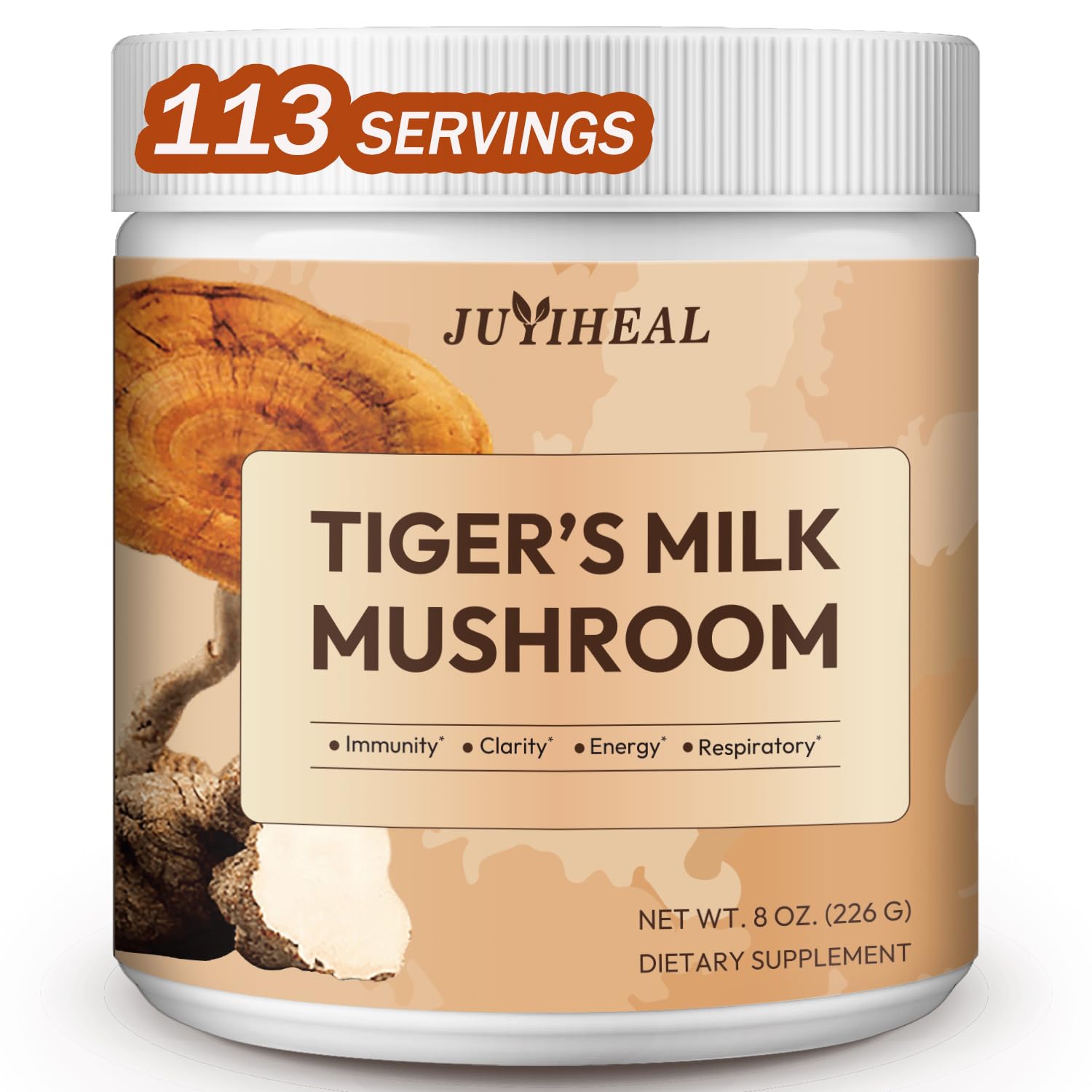 Amazon.com: JUYIHEAL Tiger Milk Mushroom 2000MG, 8oz Mushroom
