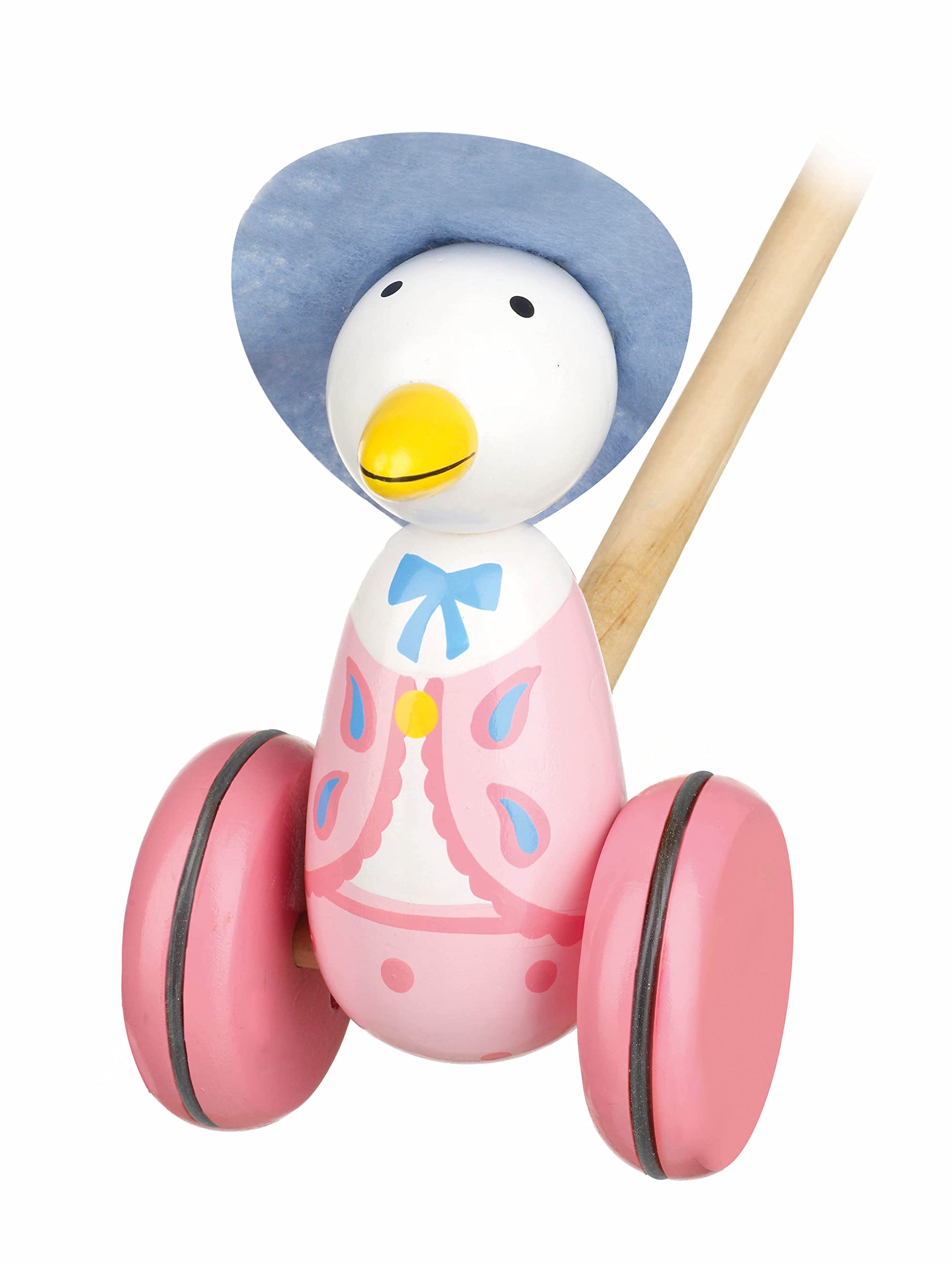 Orange Tree Toys Beatrix Potter Jemima Puddle Duck Push Along (Design