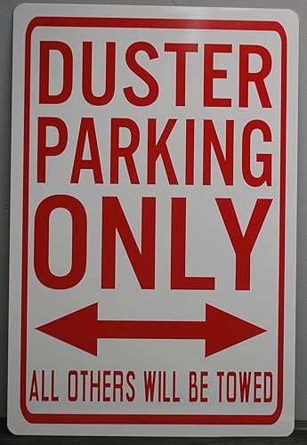 Miniatura 1 de Letrero de calle de metal para estacionamiento de 12 x 18 pulgadas, se adapta a Plymouth, demon sox y martin, paquete de seis unidades HEMI SLANT 6