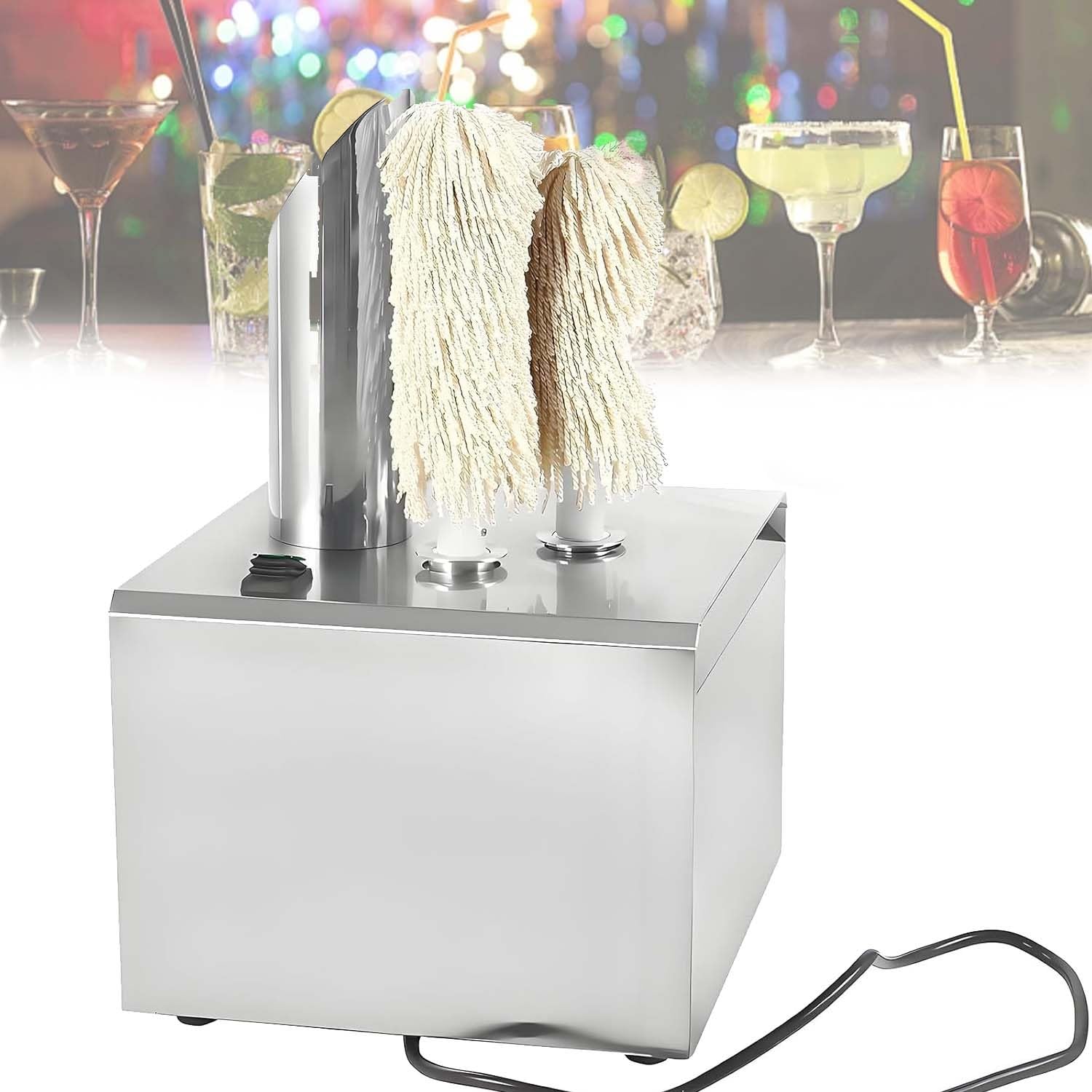 Pulidor eléctrico de copas de vino, máquina de secado instantáneo, 300-660 tazas/hora, para bar, restaurante, hotel, cocina