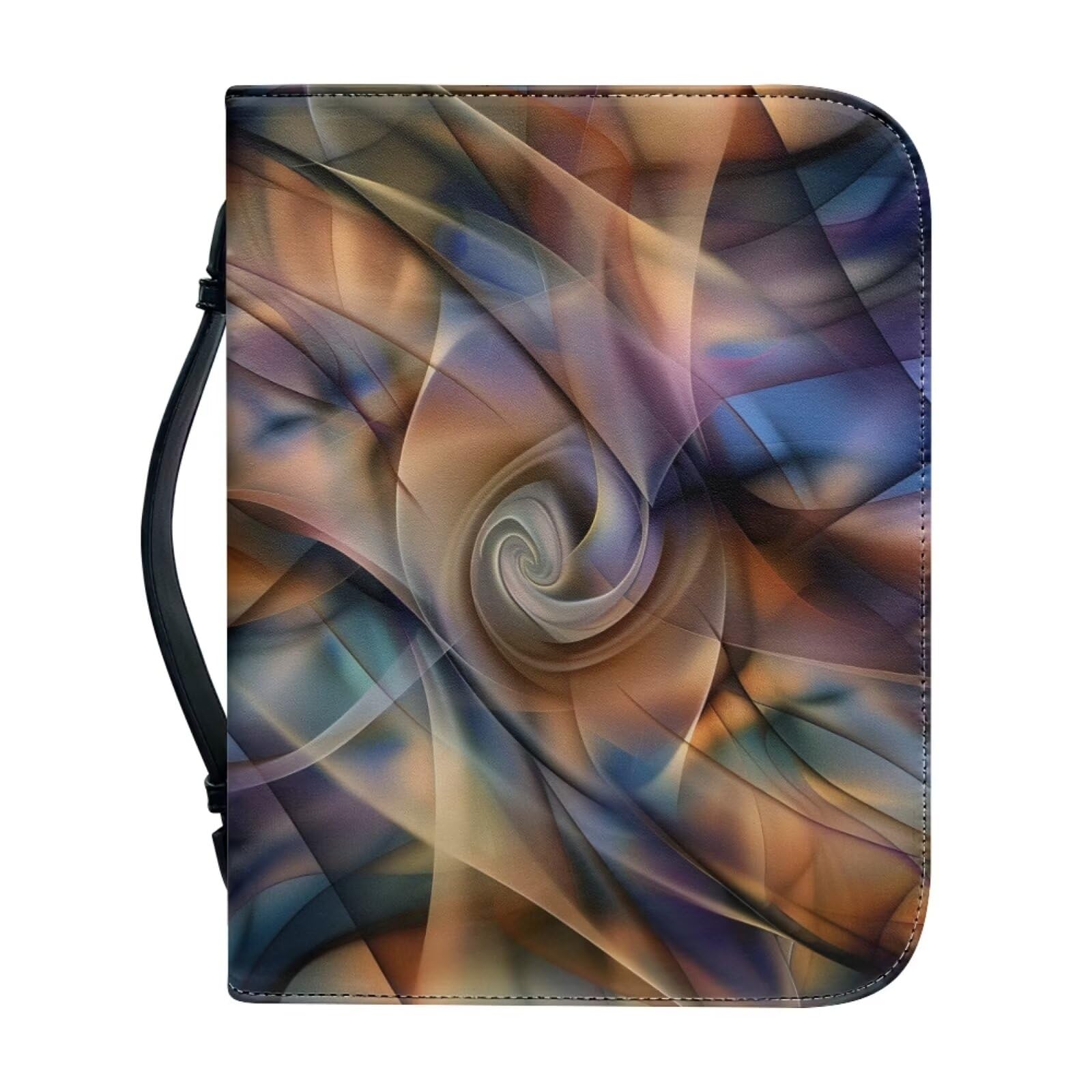 Ceudet Leather Bible Covers for Men, Bible Case forWomen, Bible Bag, Bible Cases, Mens Bible Cover, Bible Covers for Men, Bible Cover Case,Line of Art,XL — image 1