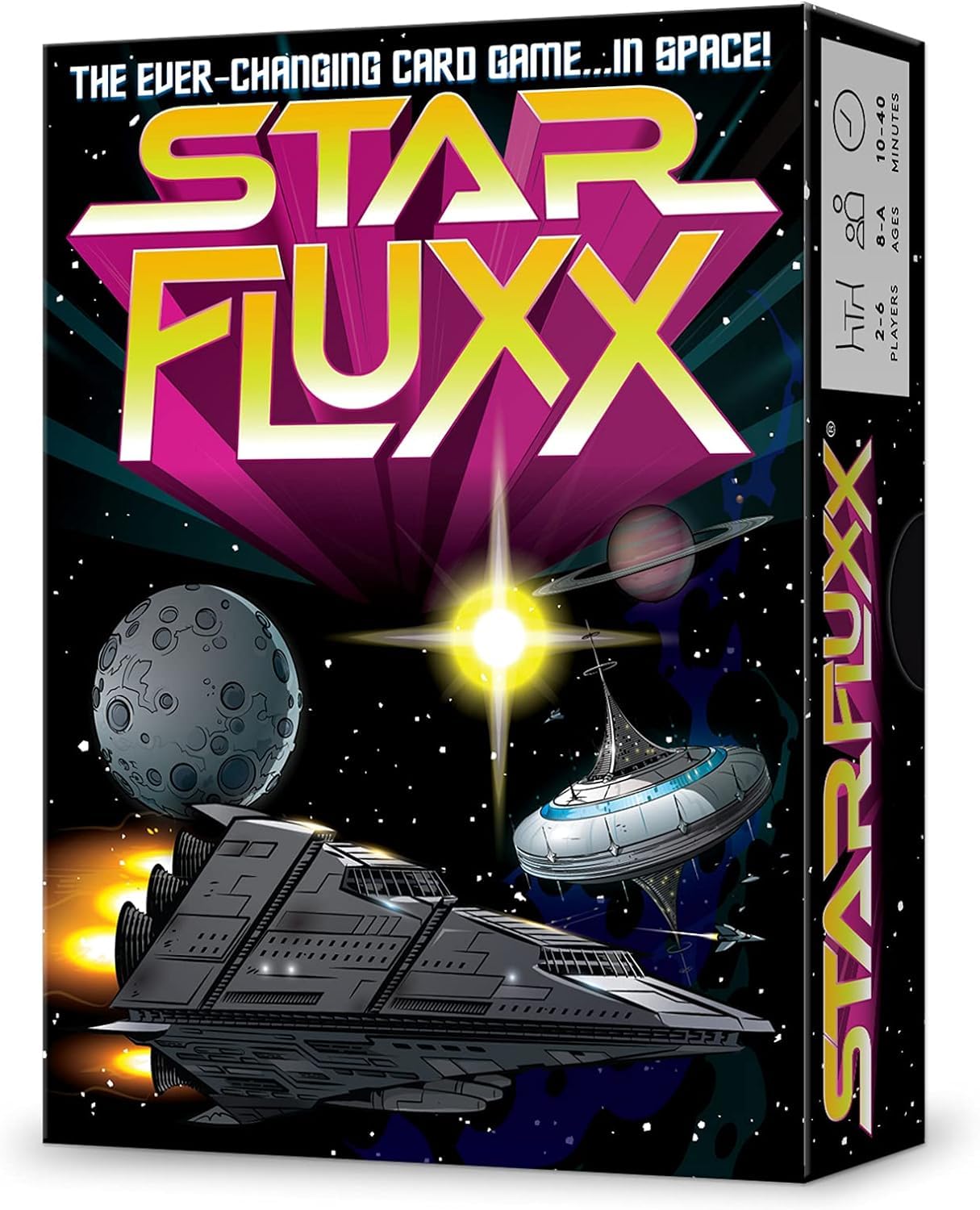 Looney Labs Star Fluxx Card Game - Space-Themed Humor for 2-6 Players