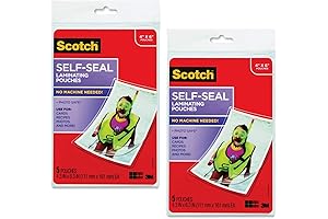 Laminating Pouches for Preserving Memories: 4x6 Inches of Crystal-Clear Protection