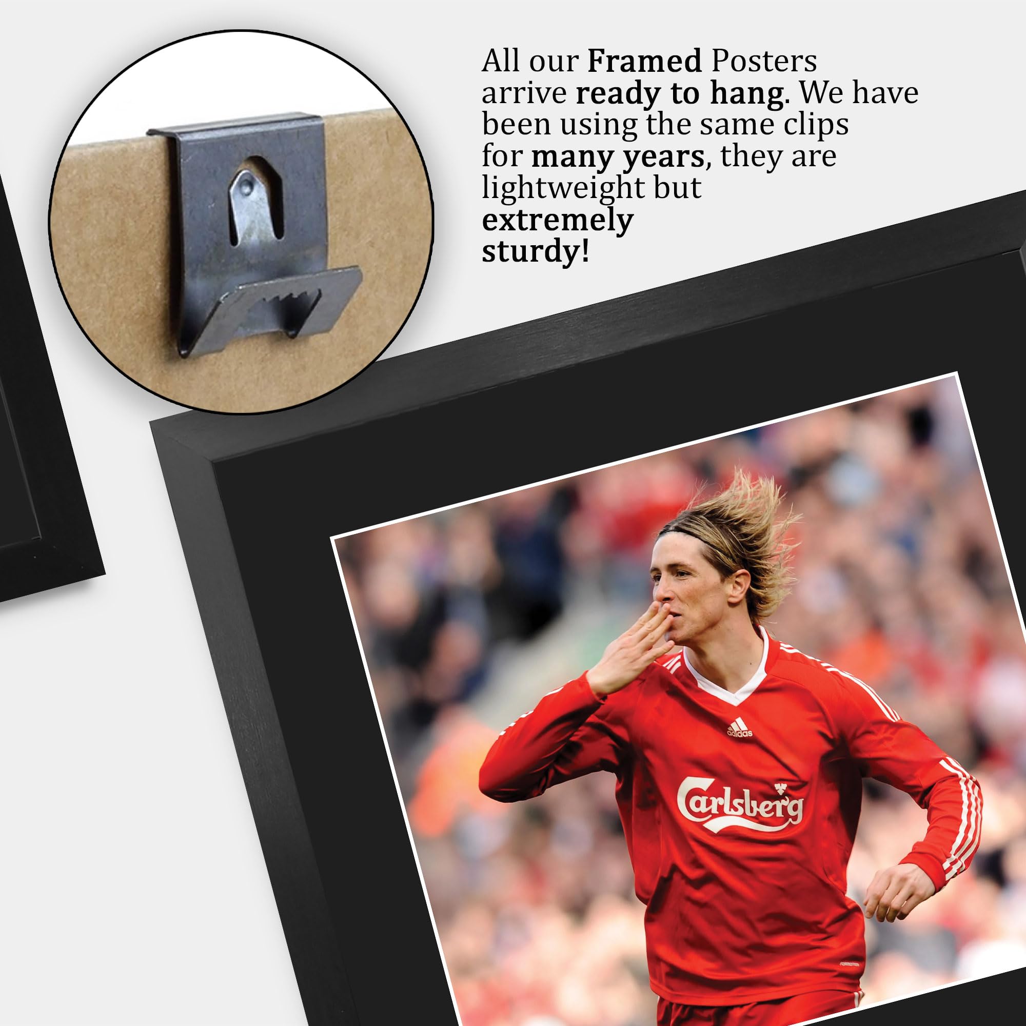 Amazon.co.jp: HWC Trading Fernando Torres Liverpool Giftsプリント