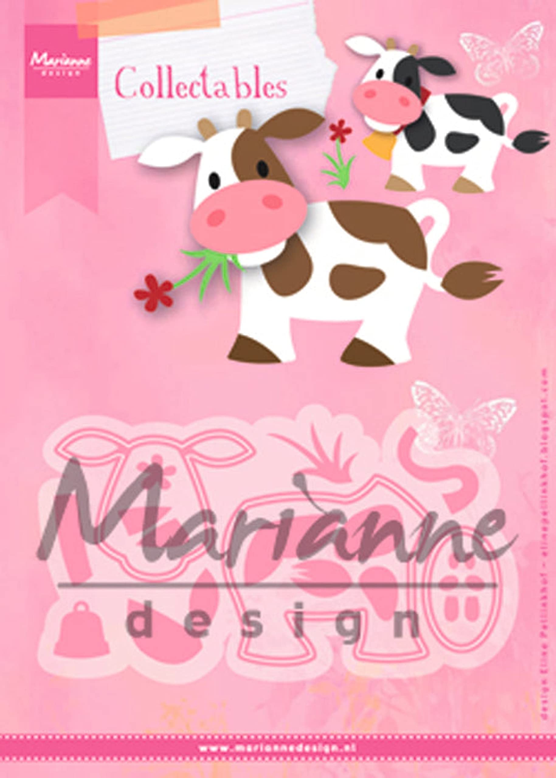 Marianne Design Collectables Cutting Dies - Eline's Cow COL1426