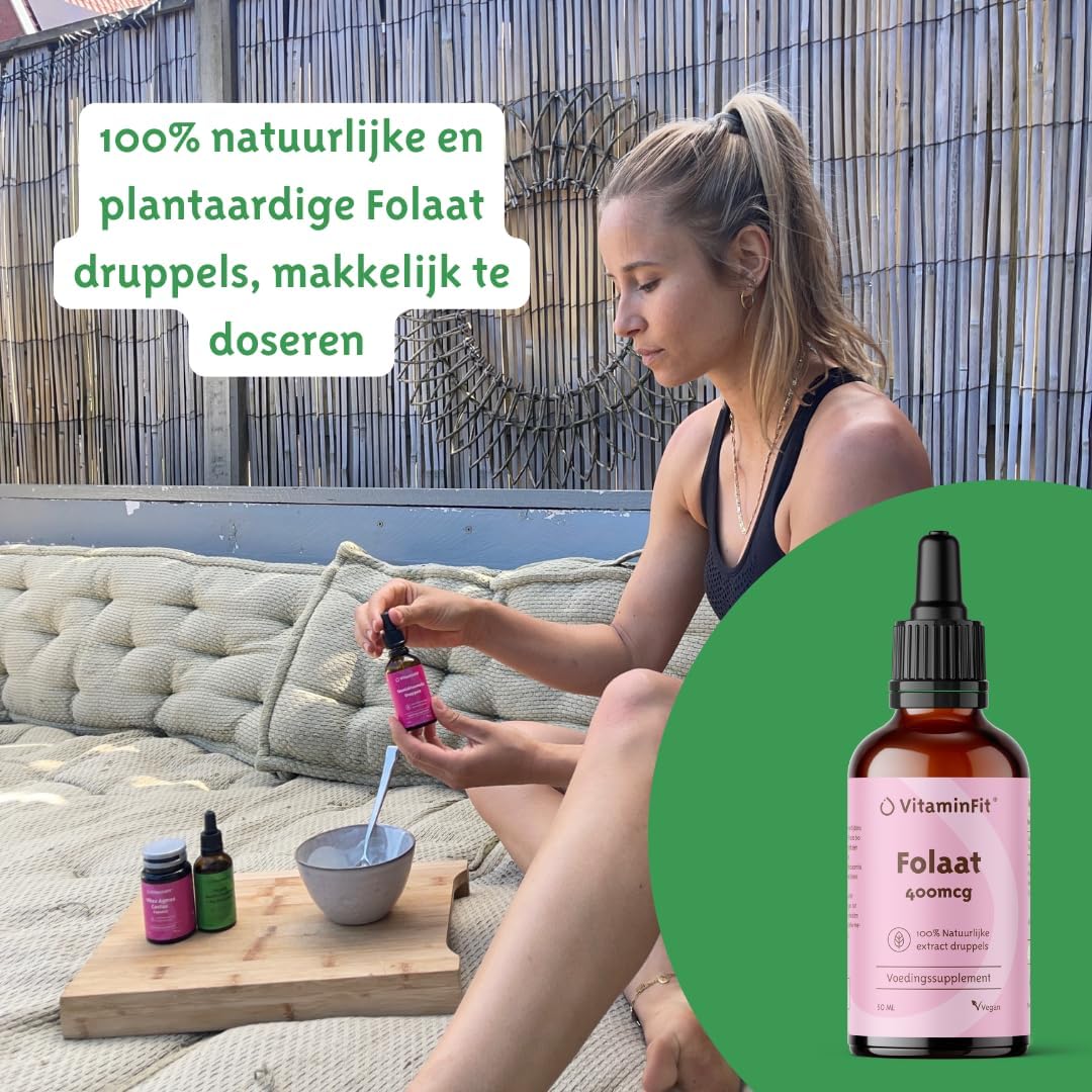 Folaat 400 mcg (5-MTHF) Druppels