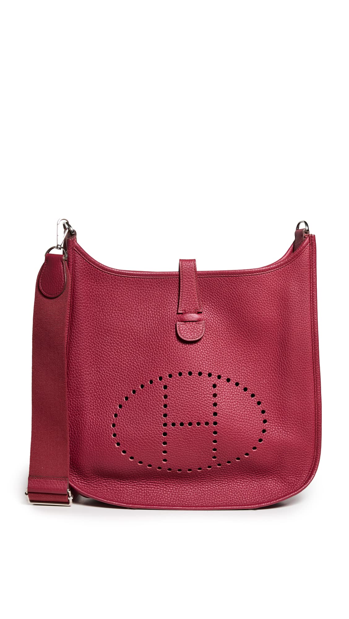 Women's Pre-Loved Purple Clemence Evelyne III GM Messenger Bag