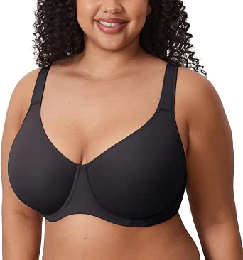 Inbarely Plus Seamless Full Coverage Underwire Bra