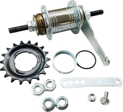 Miniatura 5 de Kit de herramientas de reparación de bicicletas, cubo de freno de bicicleta con 36 agujeros, cubo de frenos de acero de 5.9 x 5.5 x 3.2 pulgadas,