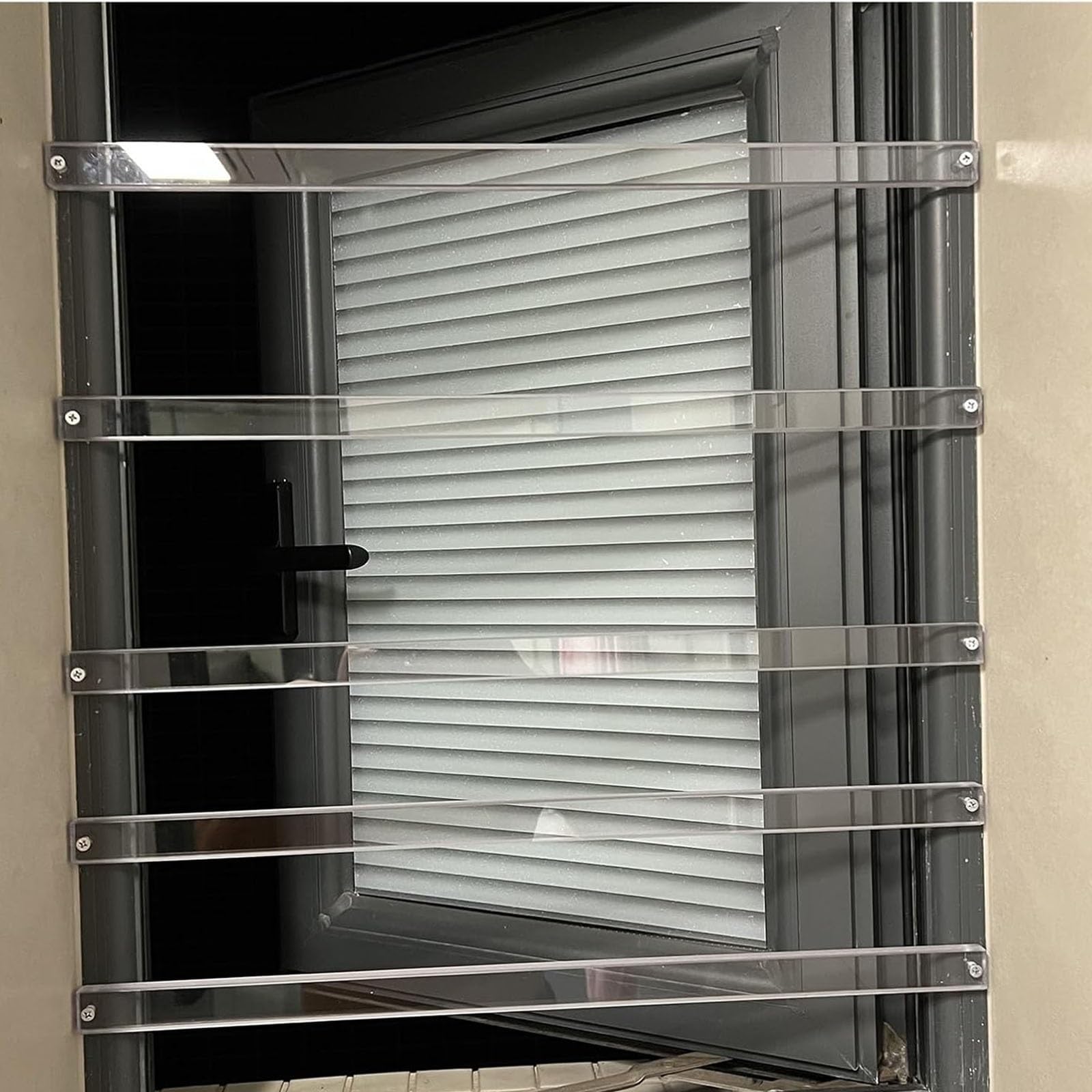 Barandilla De Red De Seguridad For Ventanas | Installazione Orizzontale/verticale, Spaziatura Regolabile, Capacità Di Carico Di 80 Kg, For Camera Da Letto(8 Pack,45cm)