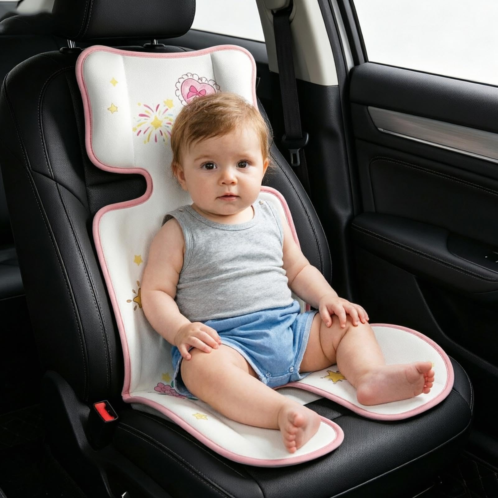 Tappetino Rinfrescante Per Passeggino | Tappetino Universale Traspirante e Confortevole, Rinfrescante Per Passeggino Bambini - Per Estate Caldo Esterno Passeggiate Riposino Auto Shopping Casa