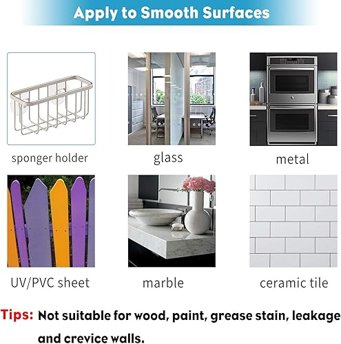 Miniatura 5 de Pawfly Paquete de 50 ventosas de doble cara de 1.2 pulgadas, ventosas de plástico PVC transparente para espejo de mesa de vidrio