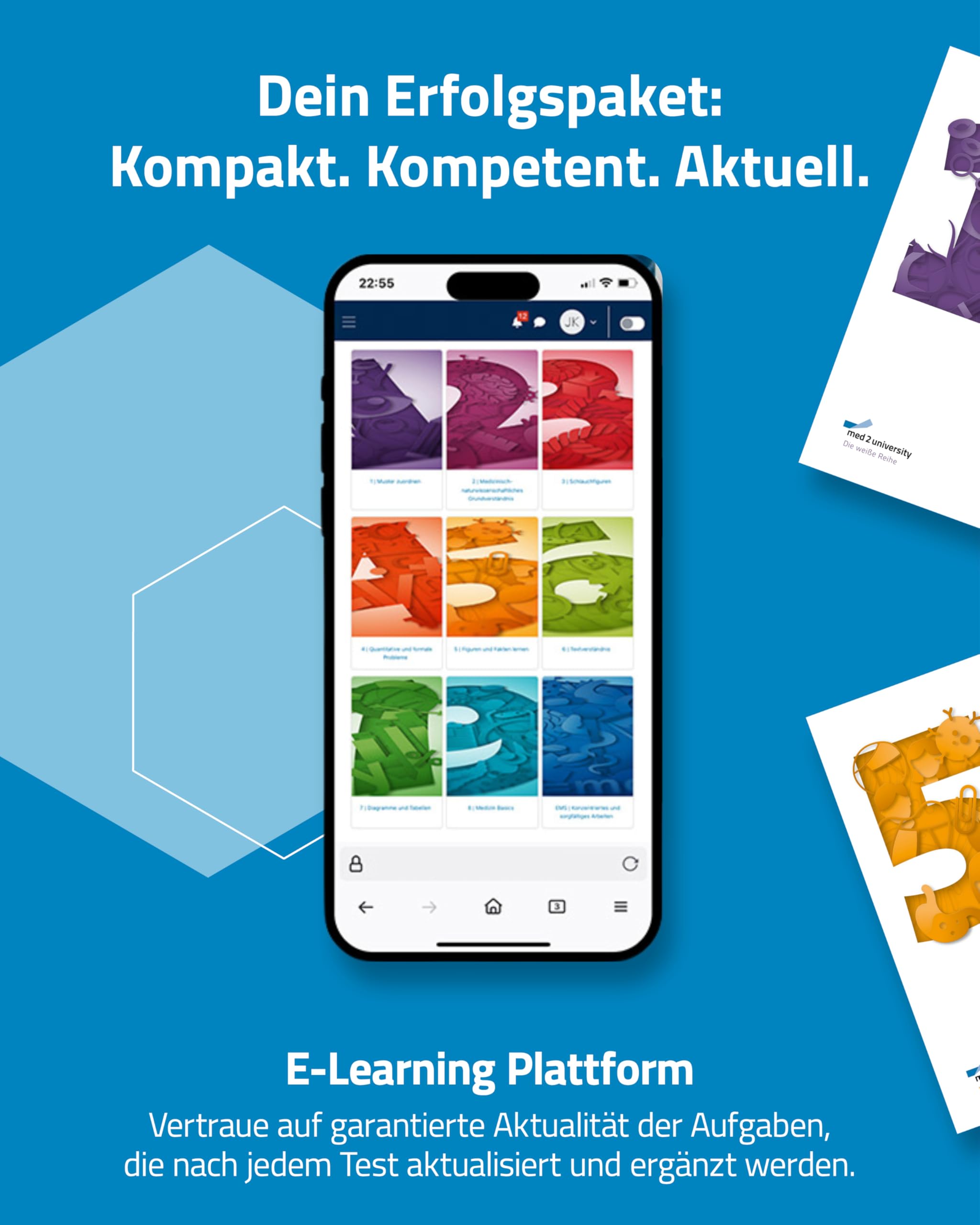 med2university TMS Vorbereitung 2026 Kompendium Standard+ - 8 TMS Bücher & 5200 Übungsaufgaben inkl. E-Learning, Paket zur Vorbereitung auf den ... Aufgaben erfolgreich den 2026 TMS bestehen