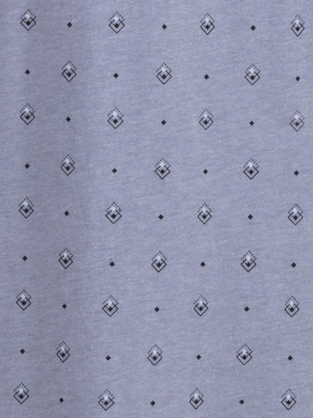 Chemise de nuit à manches longues pour homme avec poche poitrine Taille M à 3XL