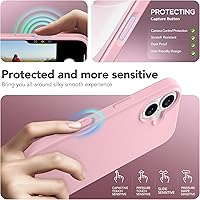 Vista 56 de GONEZ Funda para iPhone 14 Pro, compatible con Magsafe, con protector de pantalla + protector de lente de cámara, forro de microfibra suave