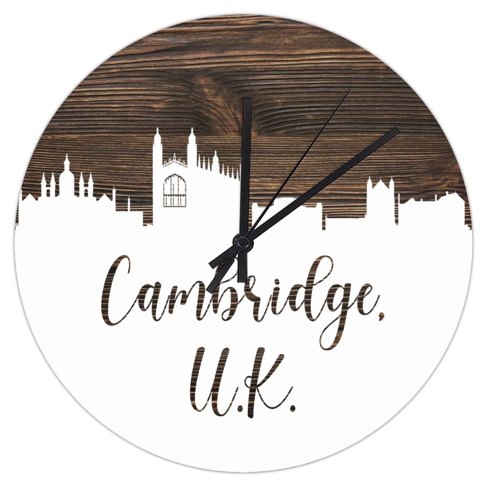 Horloge murale Cambridge unique à offrir en cadeau pour une crémaillère